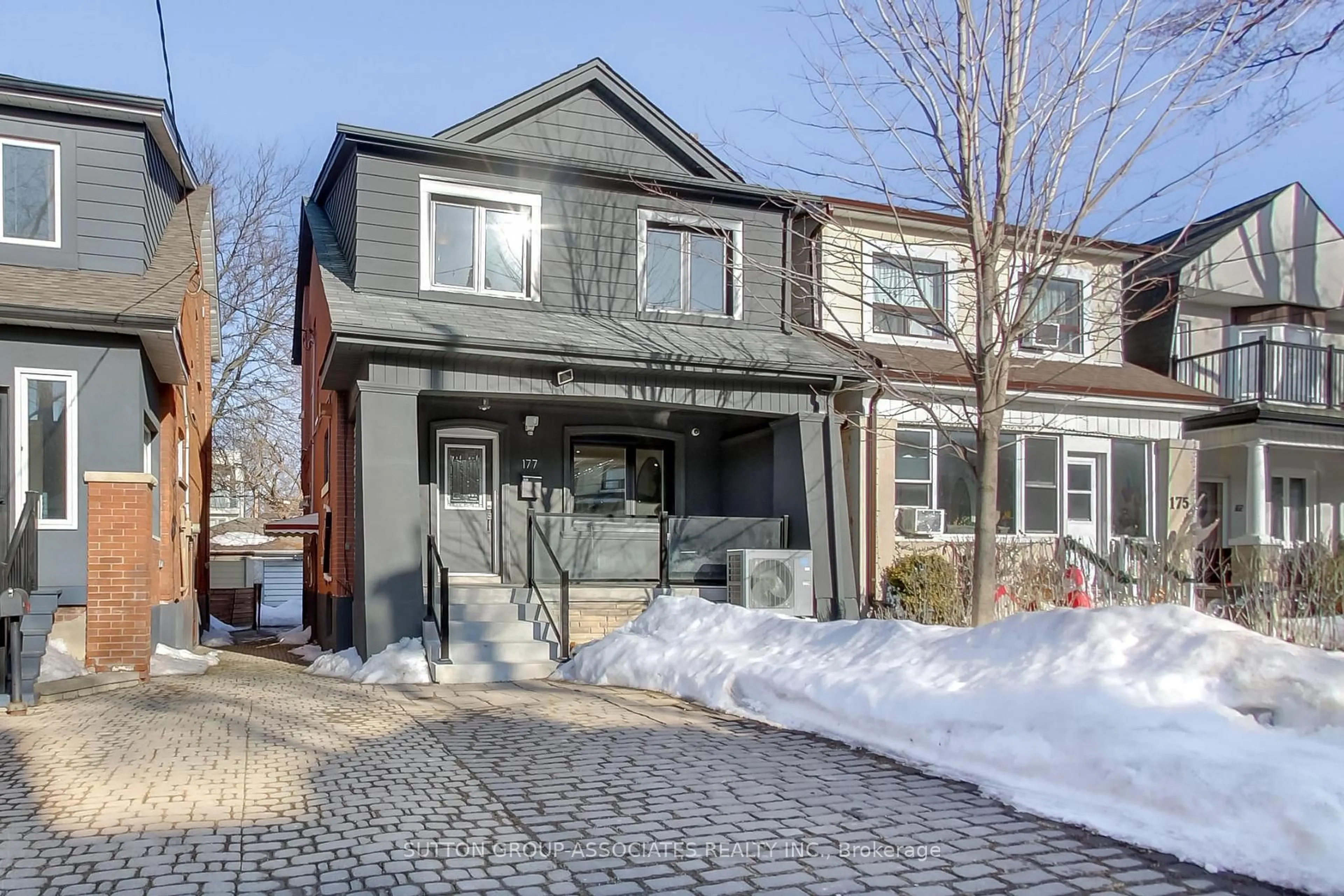 Home with brick exterior material, street for 177 Westmount Ave, Toronto Ontario M6E 3M6