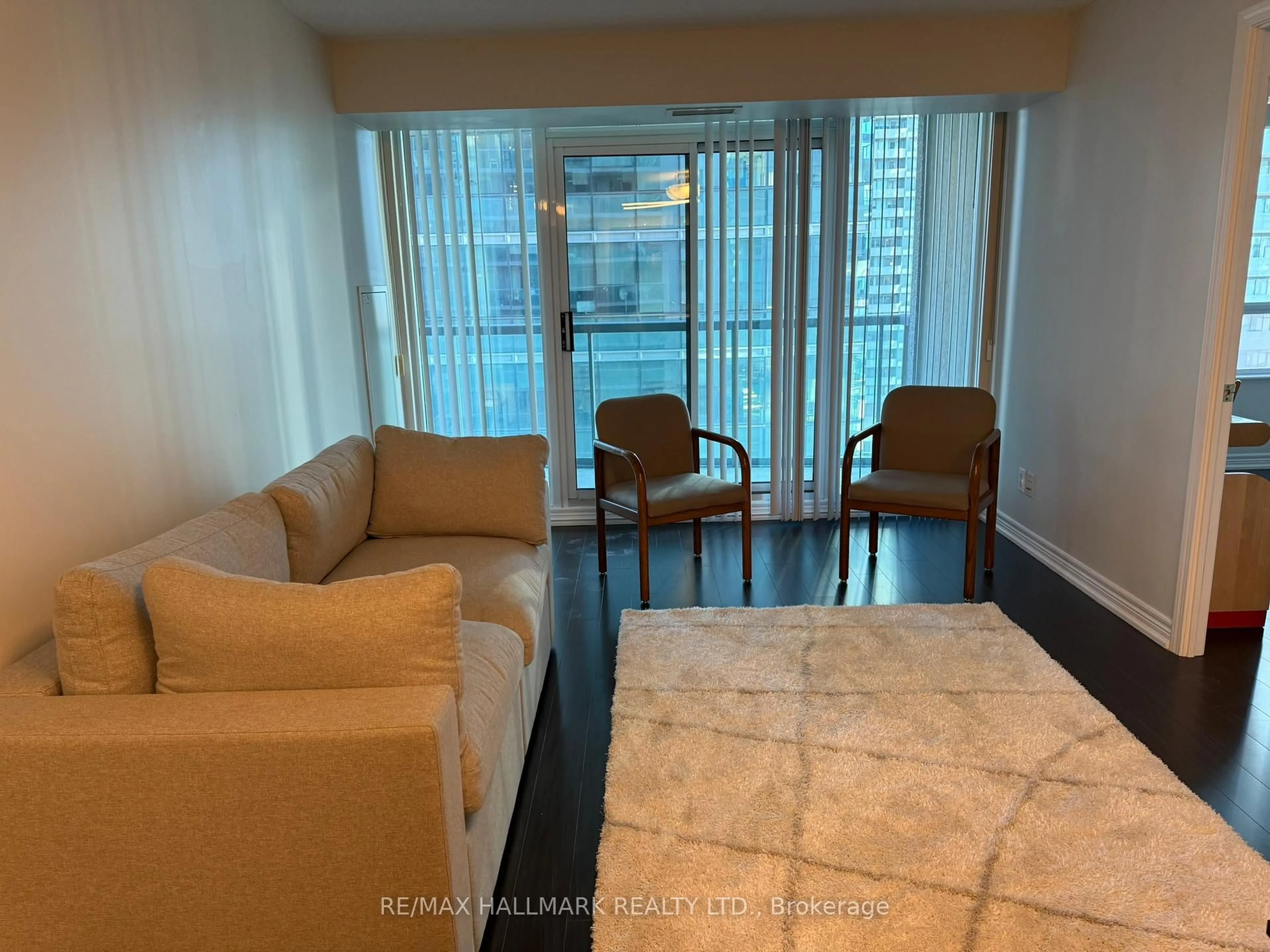 Living room with furniture, unknown for 30 Grand Trunk Cres #2609, Toronto Ontario M5J 3A3