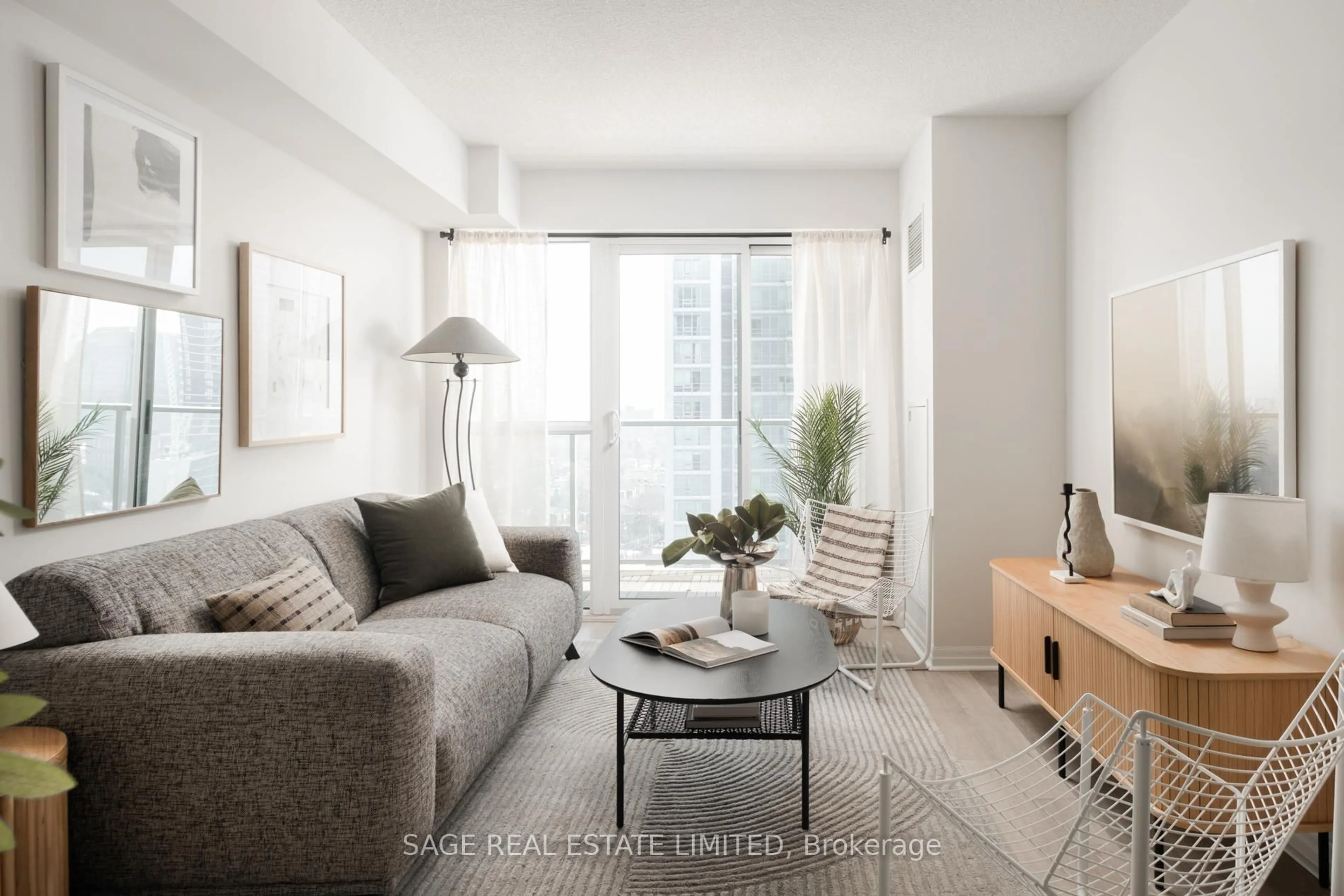 Living room with furniture, unknown for 275 Yorkland Rd #1408, Toronto Ontario M2J 0B4