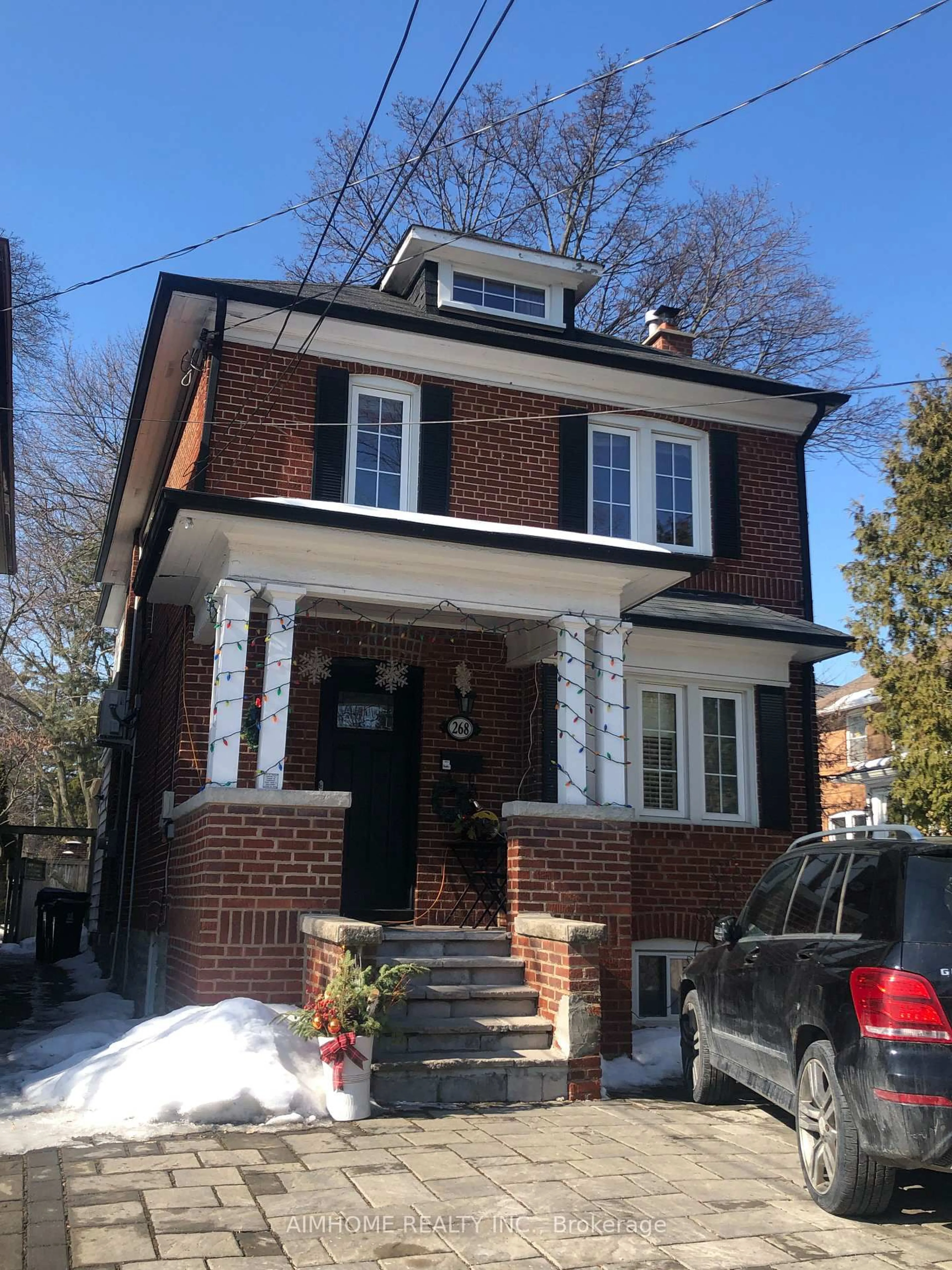 Home with brick exterior material, street for 268 Jedburgh Rd, Toronto Ontario M5M 3K4
