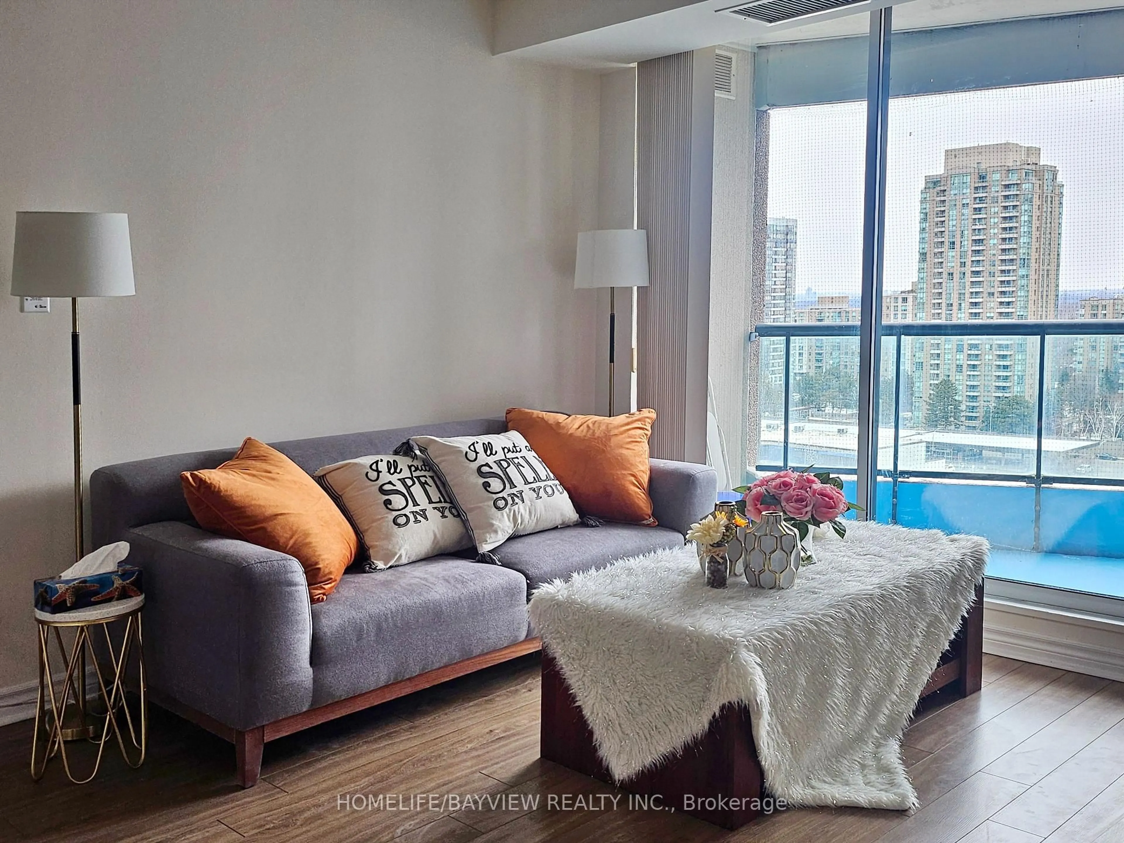 Living room with furniture, unknown for 7 Lorraine Dr #1816, Toronto Ontario M2N 7H2