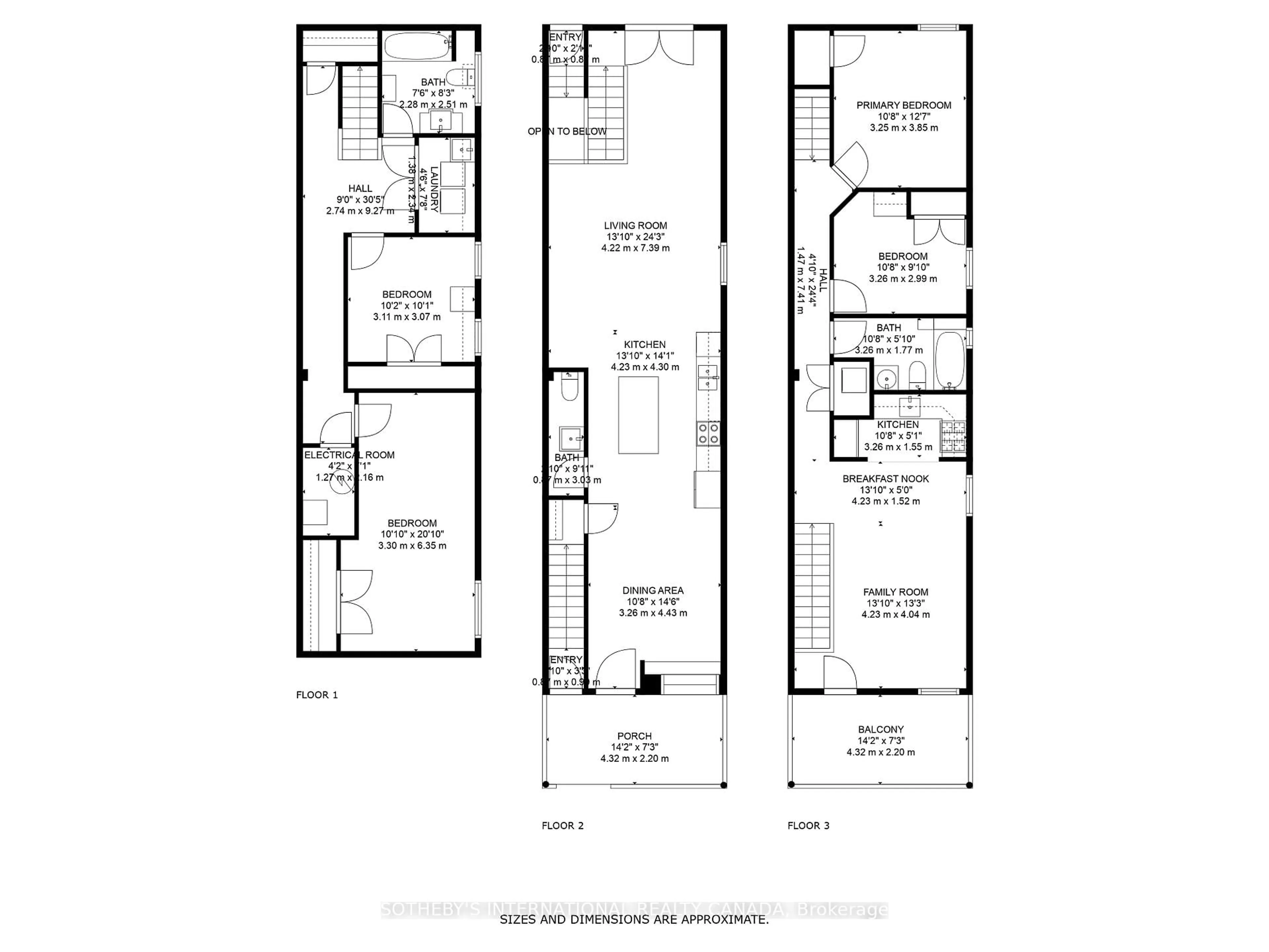 Floor plan for 412 Wellesley St, Toronto Ontario M4X 1H6