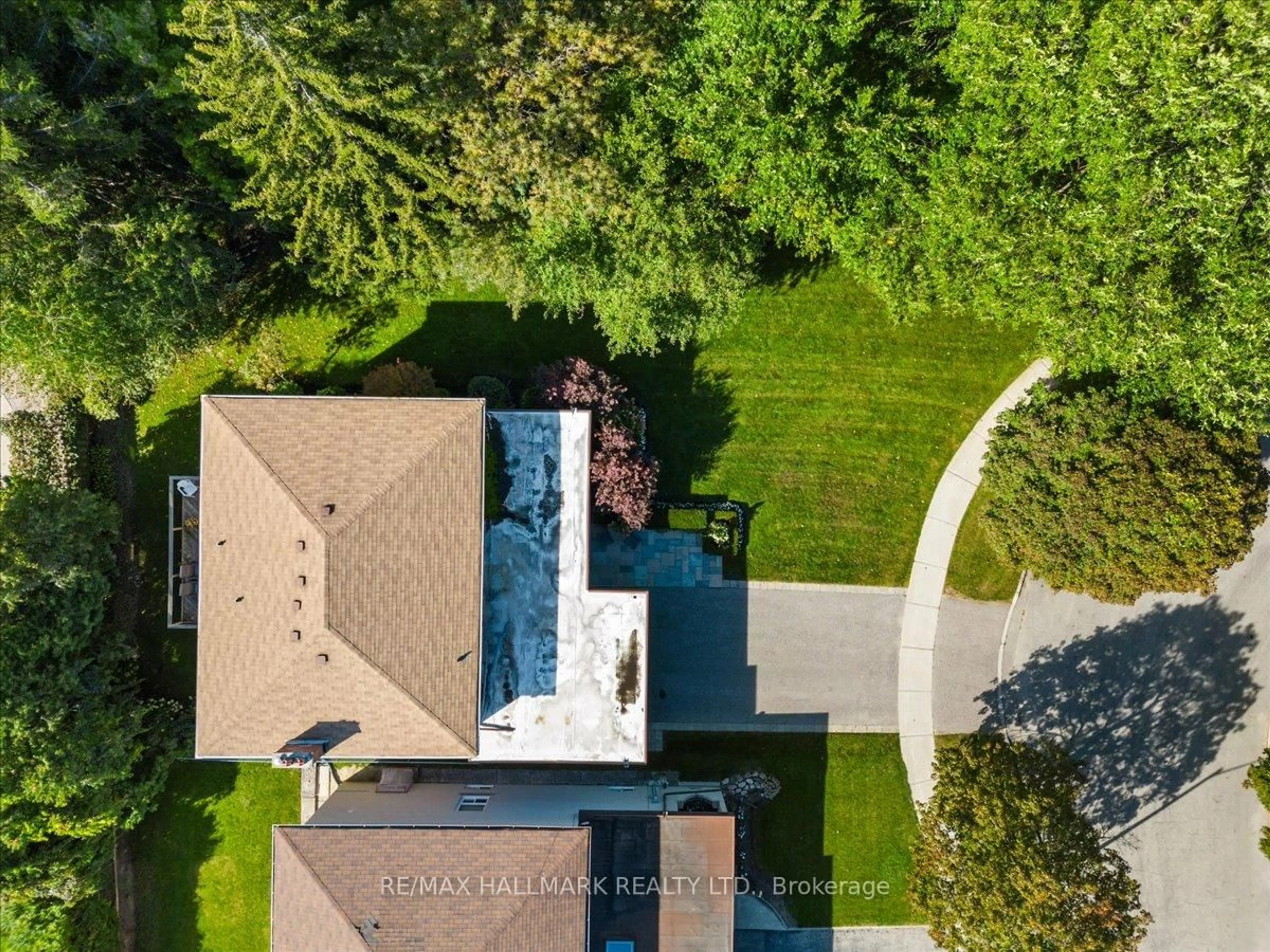 A pic from outside/outdoor area/front of a property/back of a property/a pic from drone, street for 19 Holita Rd, Toronto Ontario M2M 4C1