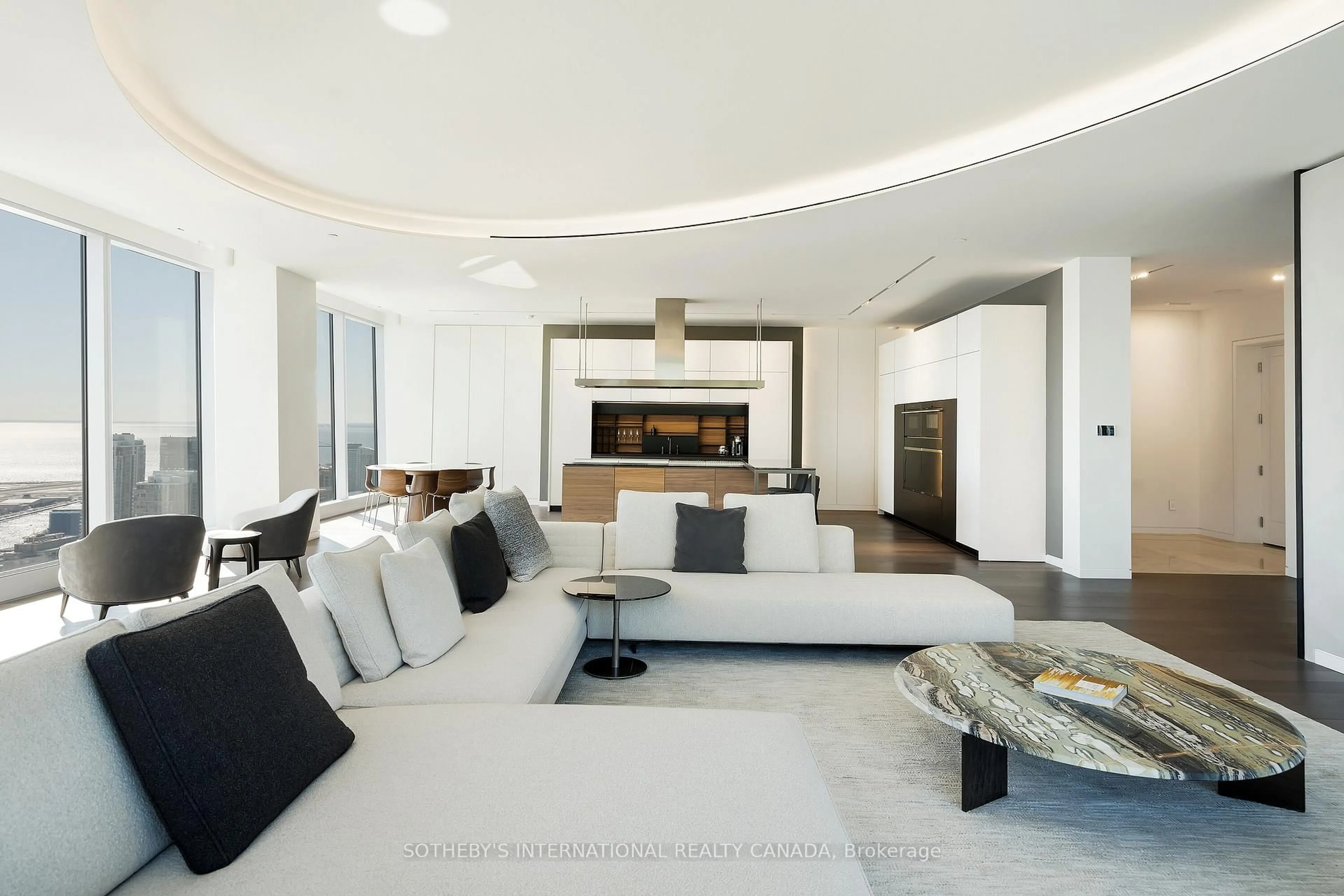 Living room with furniture, unknown for 183 Wellington St #4602/03, Toronto Ontario M5V 0A1