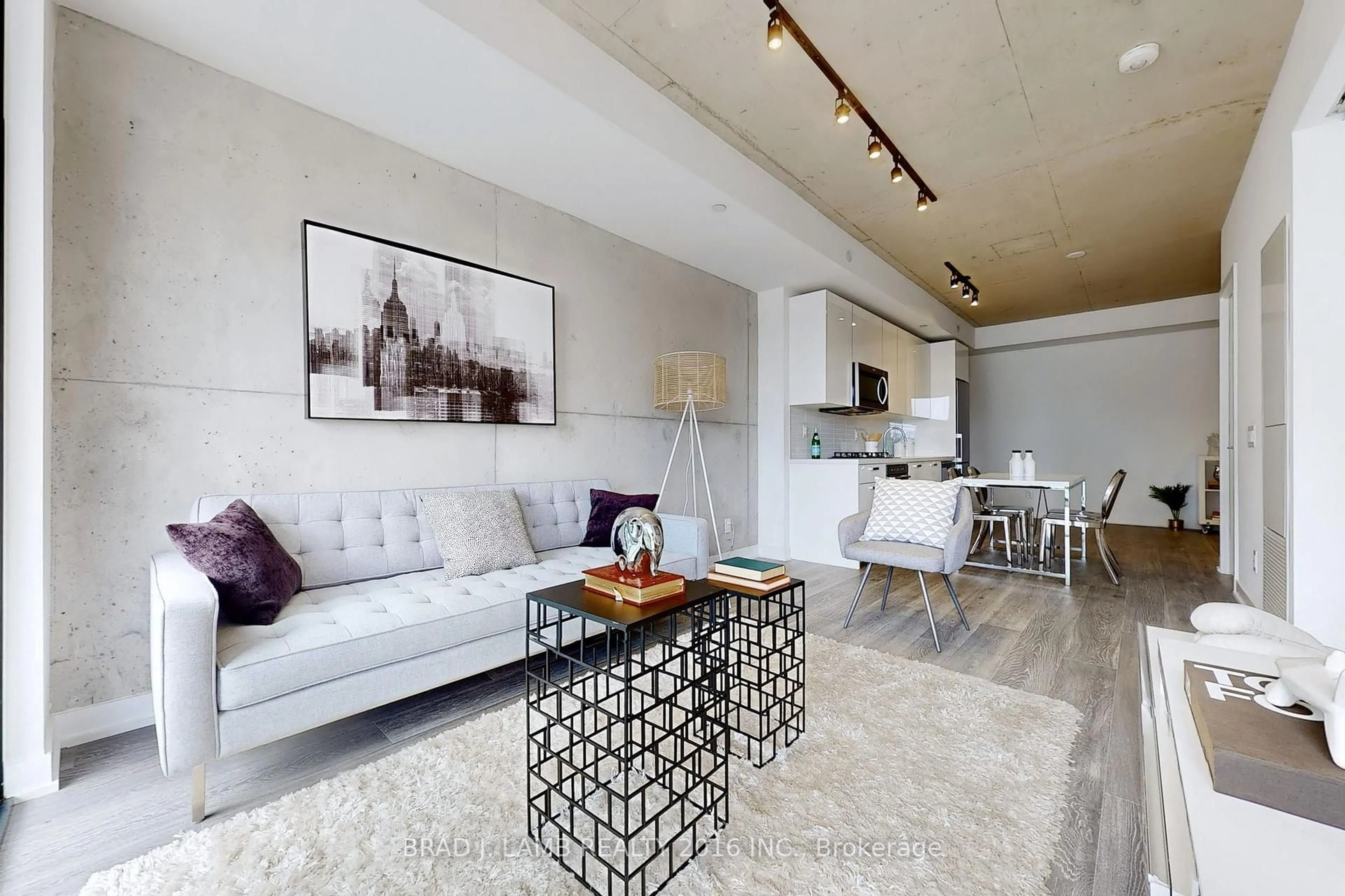 Living room with furniture, unknown for 55 Ontario St #305, Toronto Ontario M5A 0T8