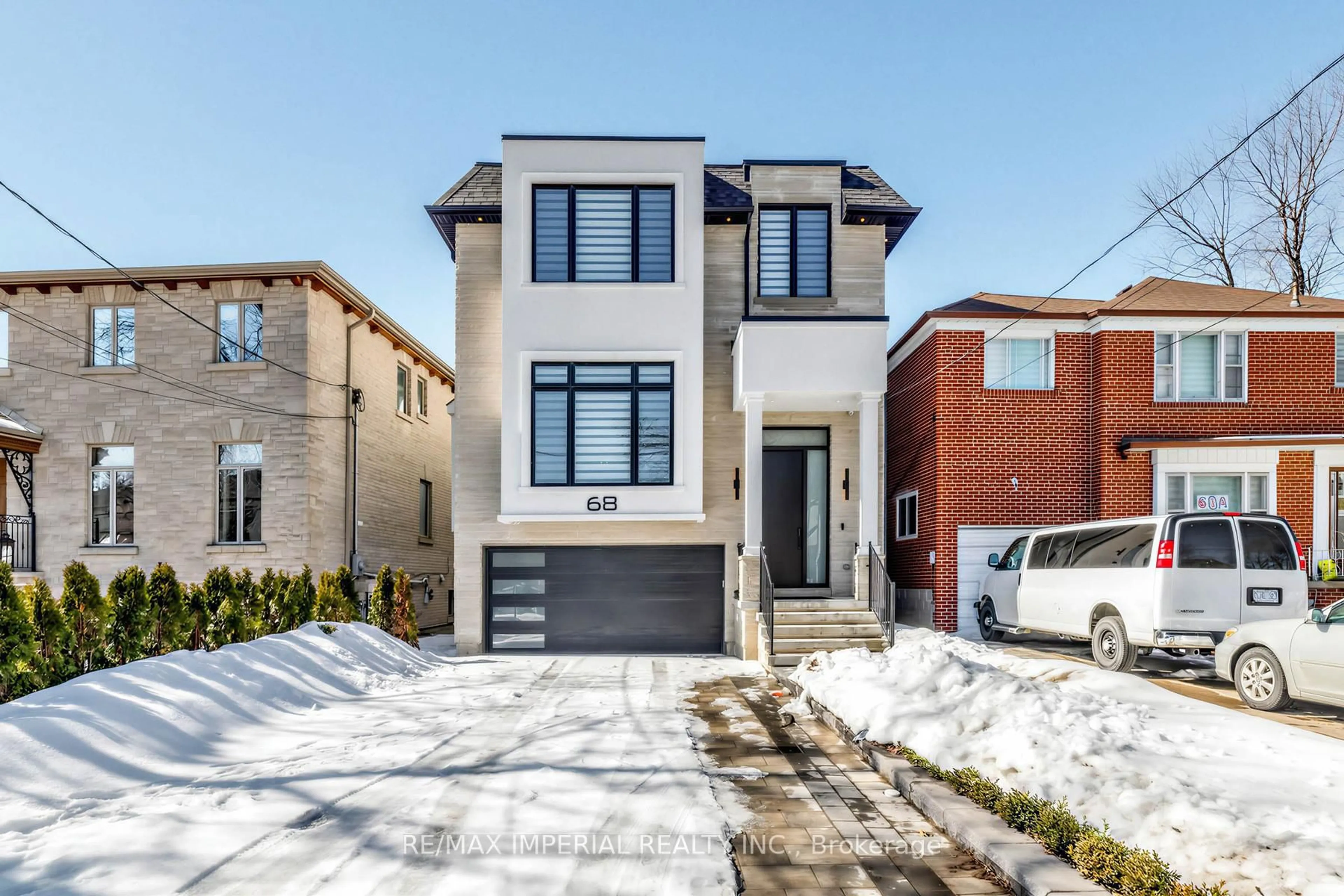 Home with brick exterior material, street for 68 Lynnhaven Rd, Toronto Ontario M6A 2K9