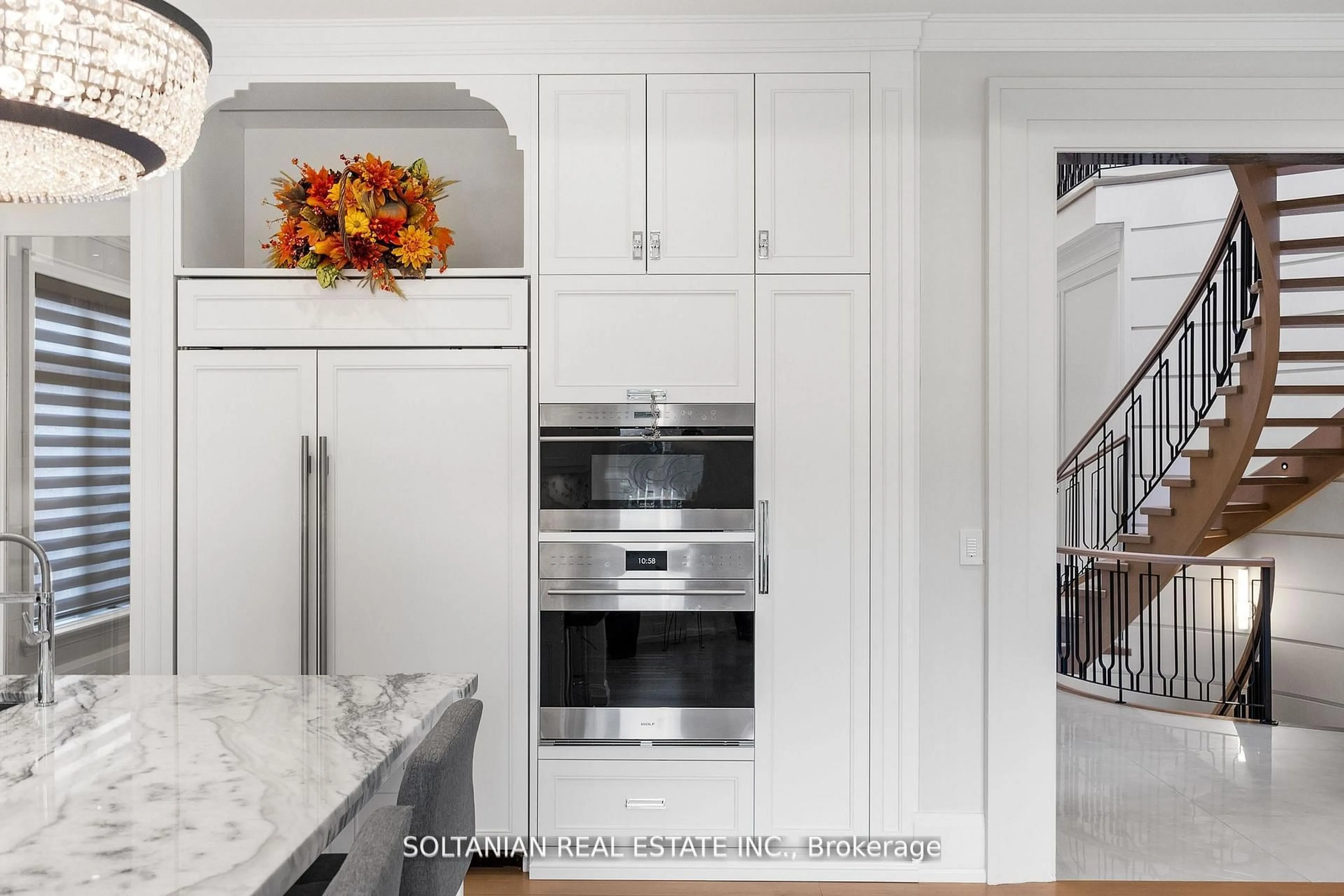 Contemporary kitchen, ceramic/tile floor for 319 Betty Ann Dr, Toronto Ontario M2R 1B4