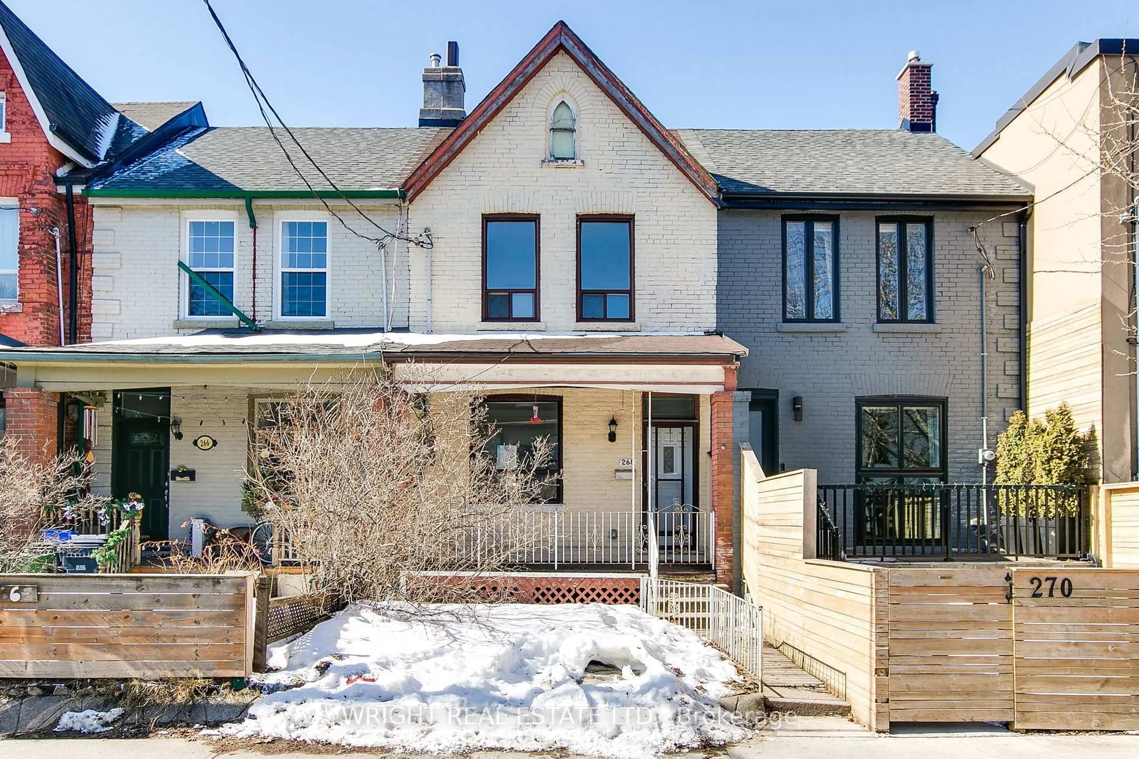 Home with brick exterior material, street for 268 Claremont St, Toronto Ontario M6J 2N3