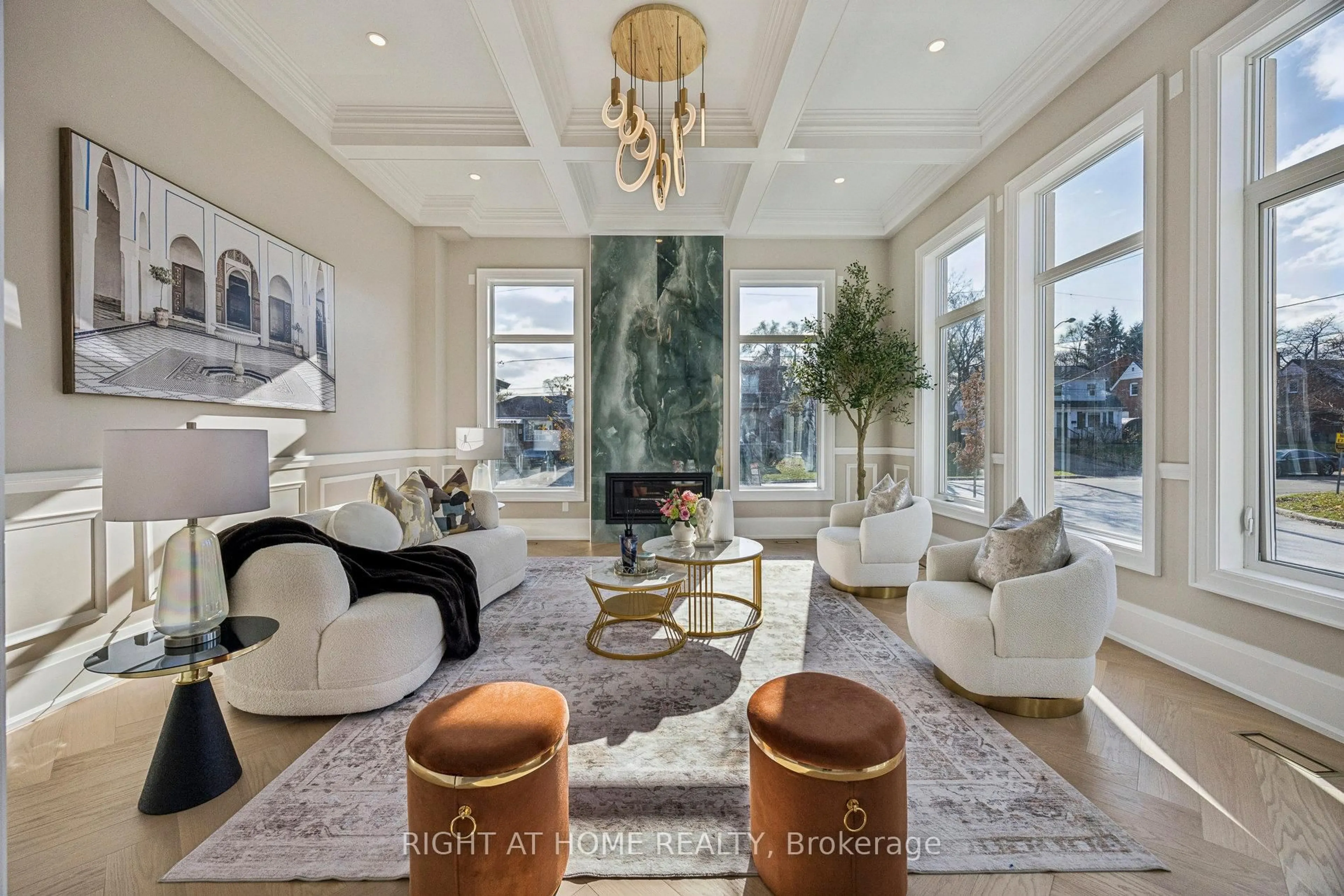 Living room with furniture, unknown for 1 Lynnhaven Rd, Toronto Ontario M6A 2K7