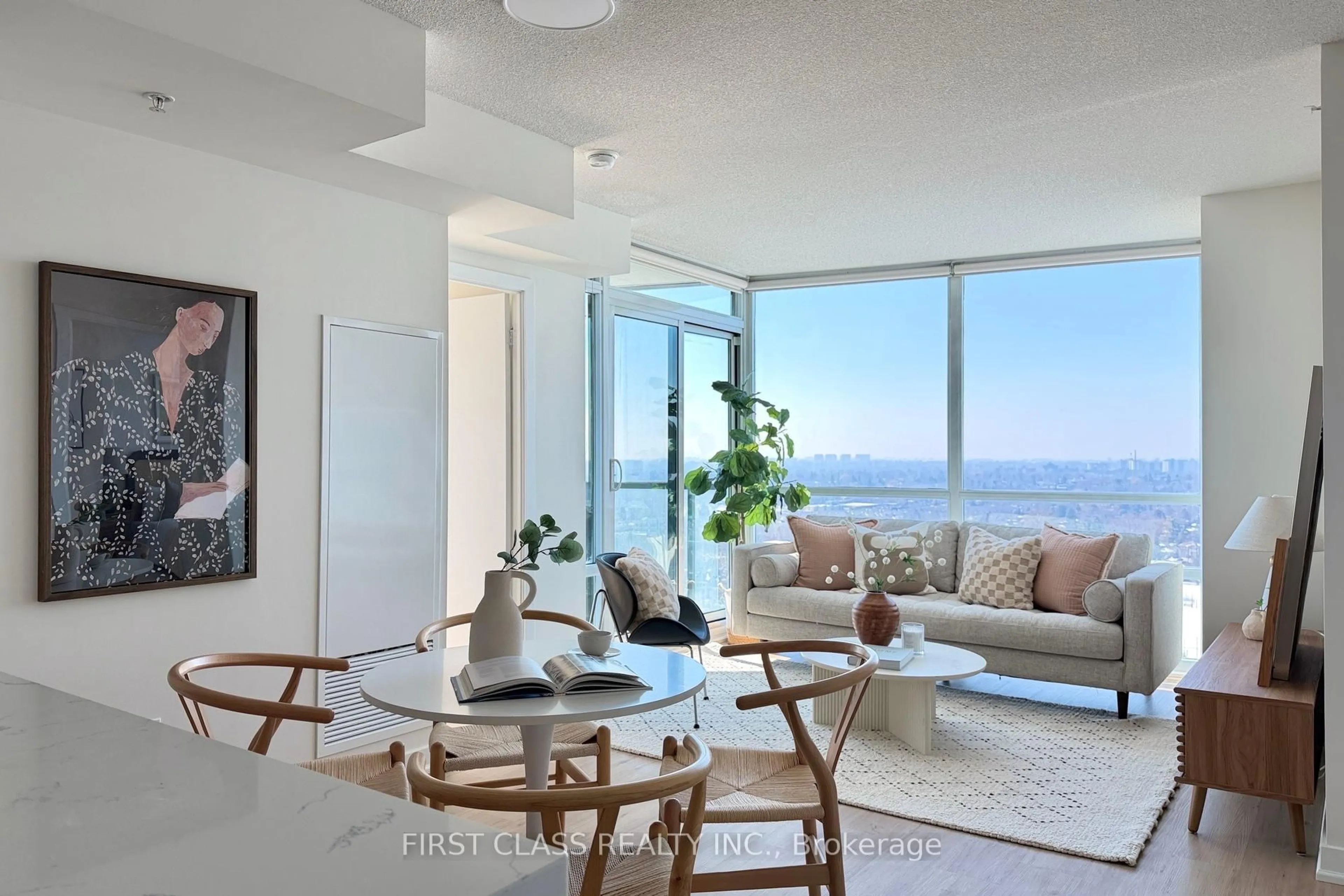 Living room with furniture, unknown for 5740 Yonge St #1902, Toronto Ontario M2M 0B1