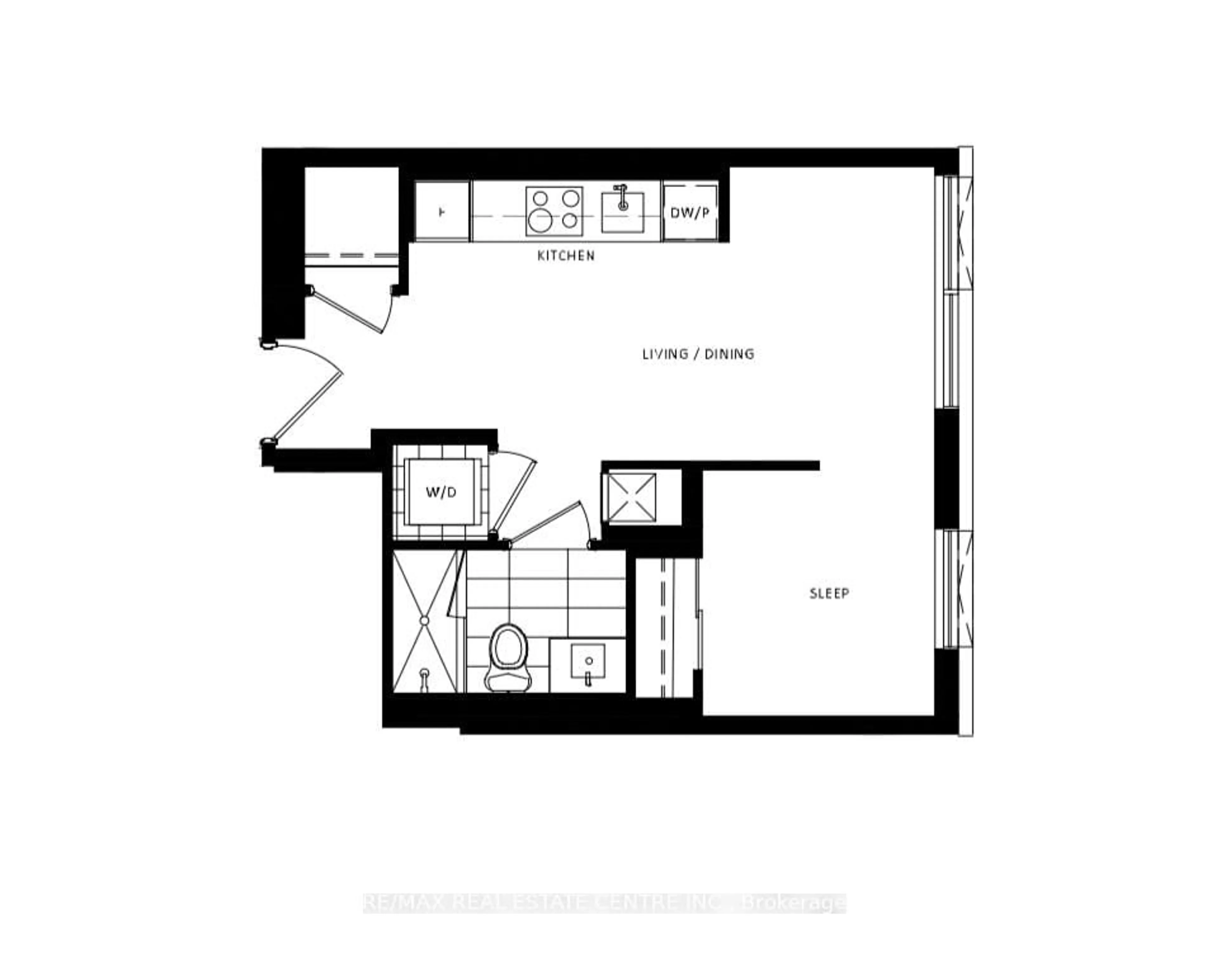 Floor plan for 603 Sherbourne Street East St, Toronto Ontario M4X 0A4