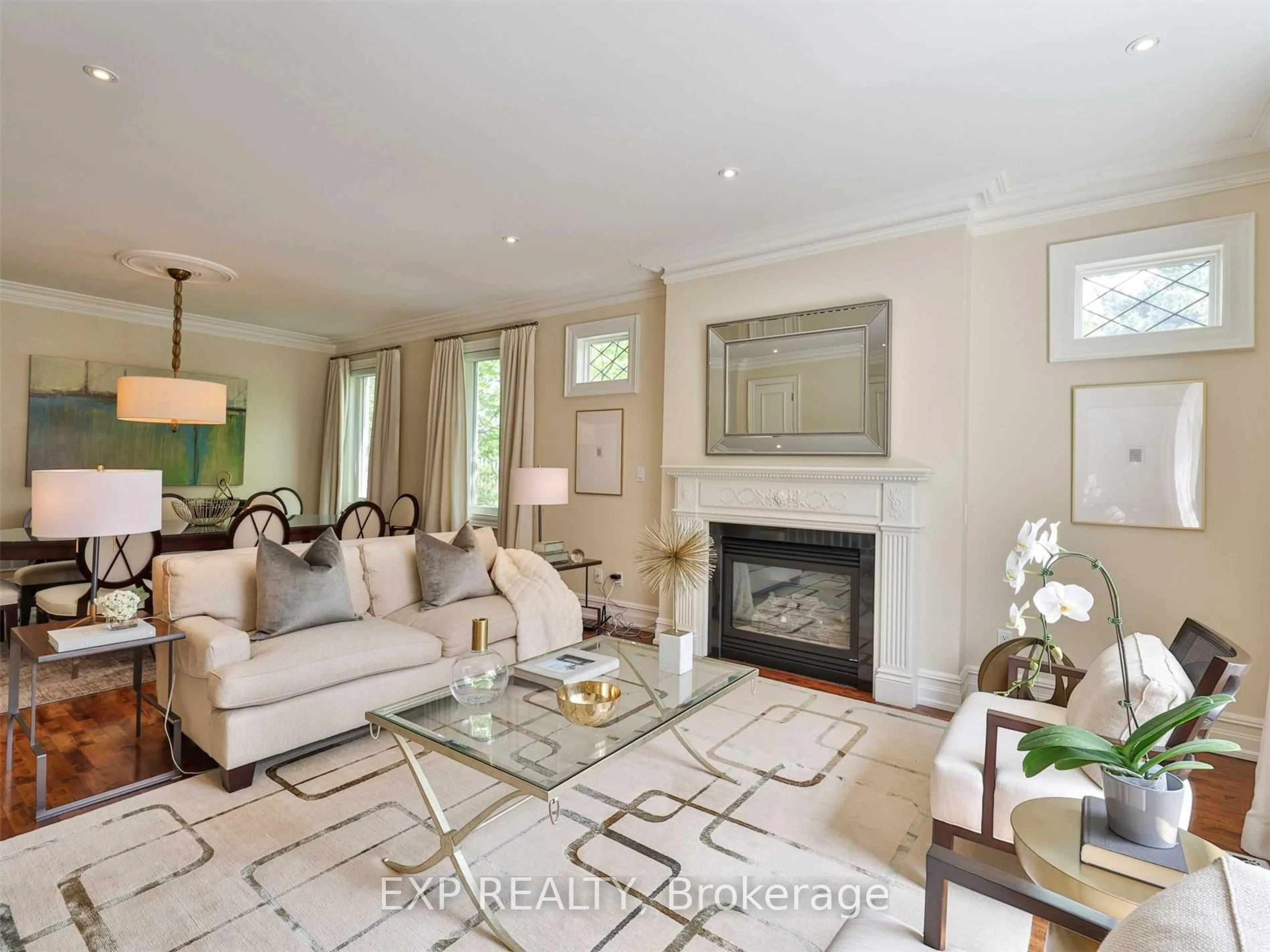 Living room with furniture, unknown for 241 Poplar Plains St, Toronto Ontario M4V 2N8