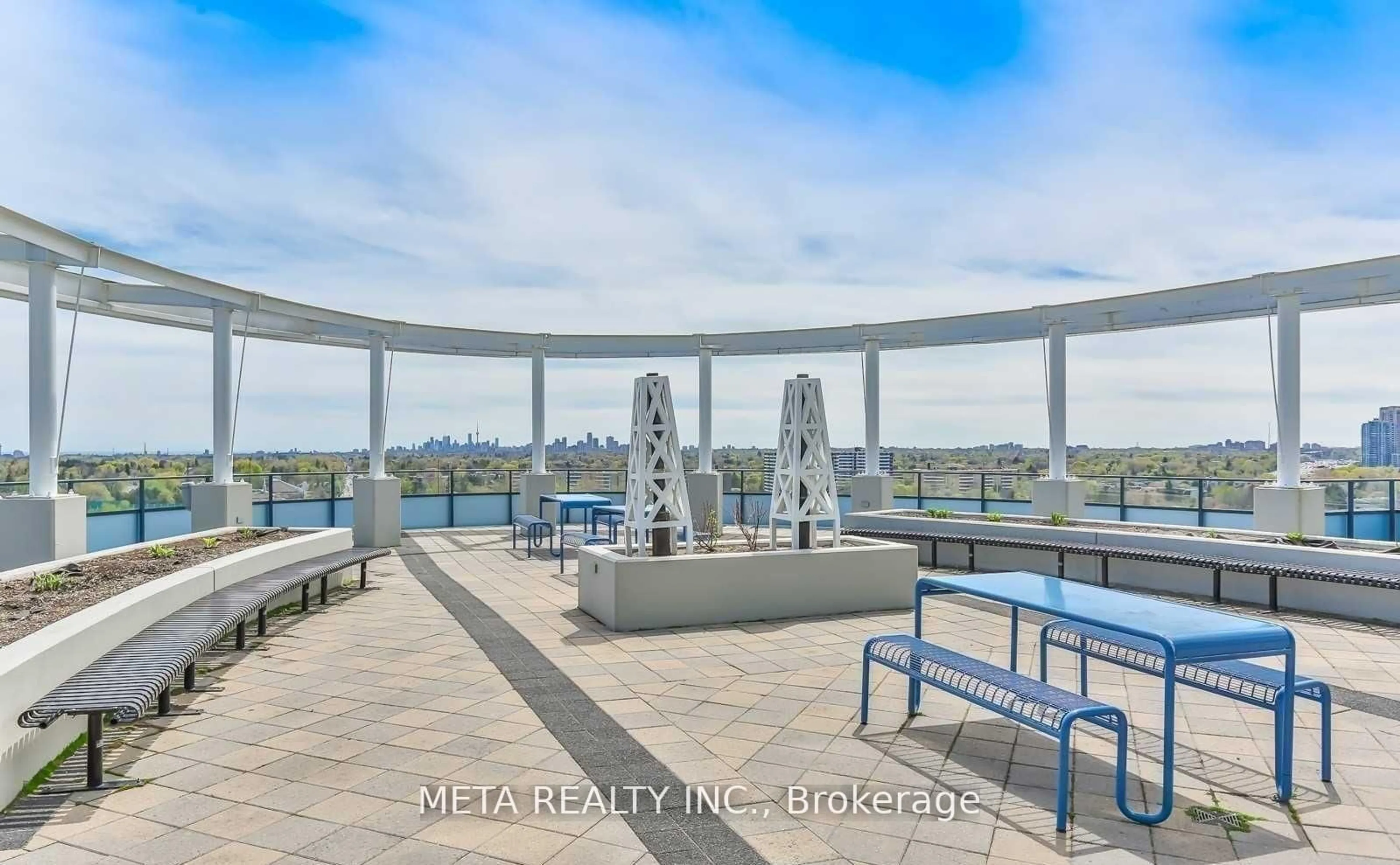 Patio, water/lake/river/ocean view for 2885 Bayview Ave #406, Toronto Ontario M2K 0A3