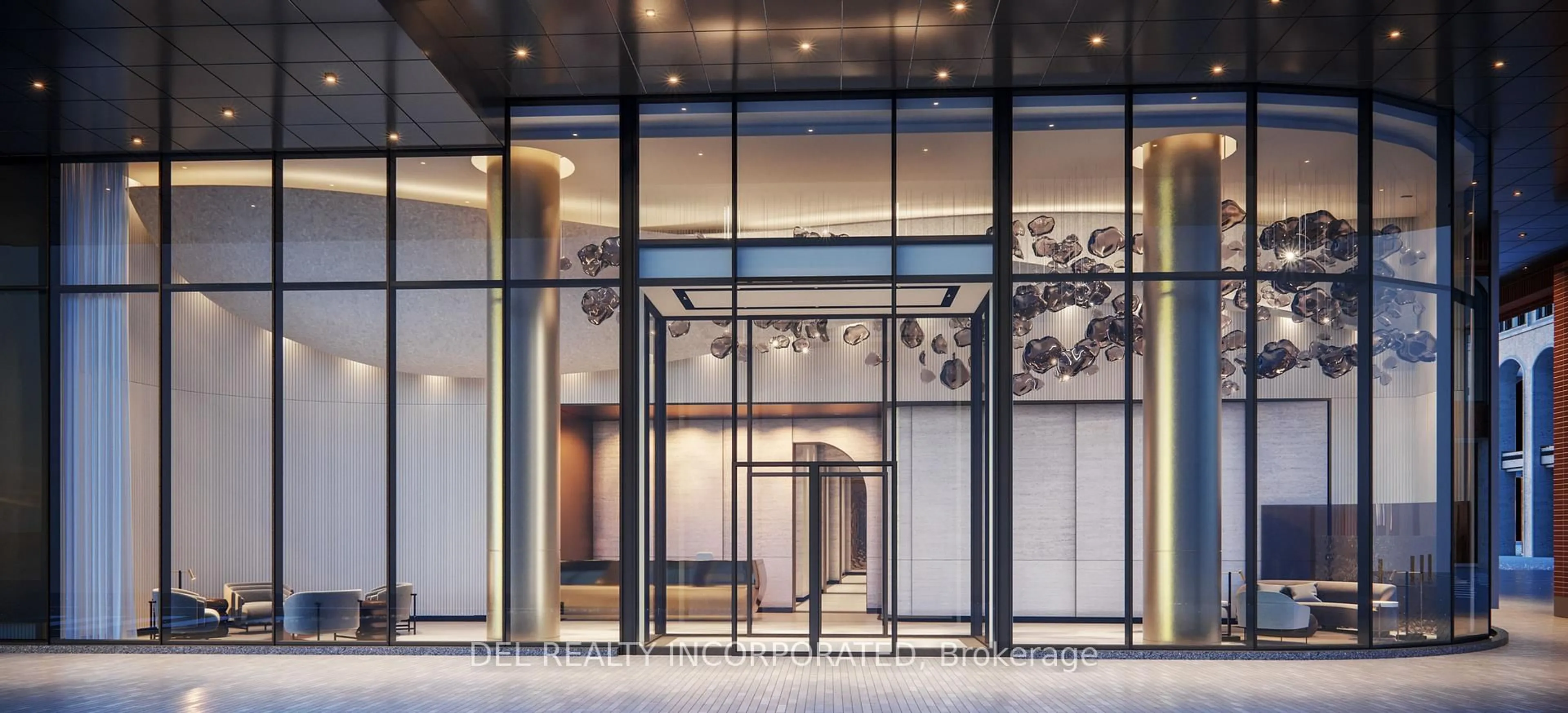 Indoor foyer for 480 Front St #GPH17, Toronto Ontario M5V 0V5