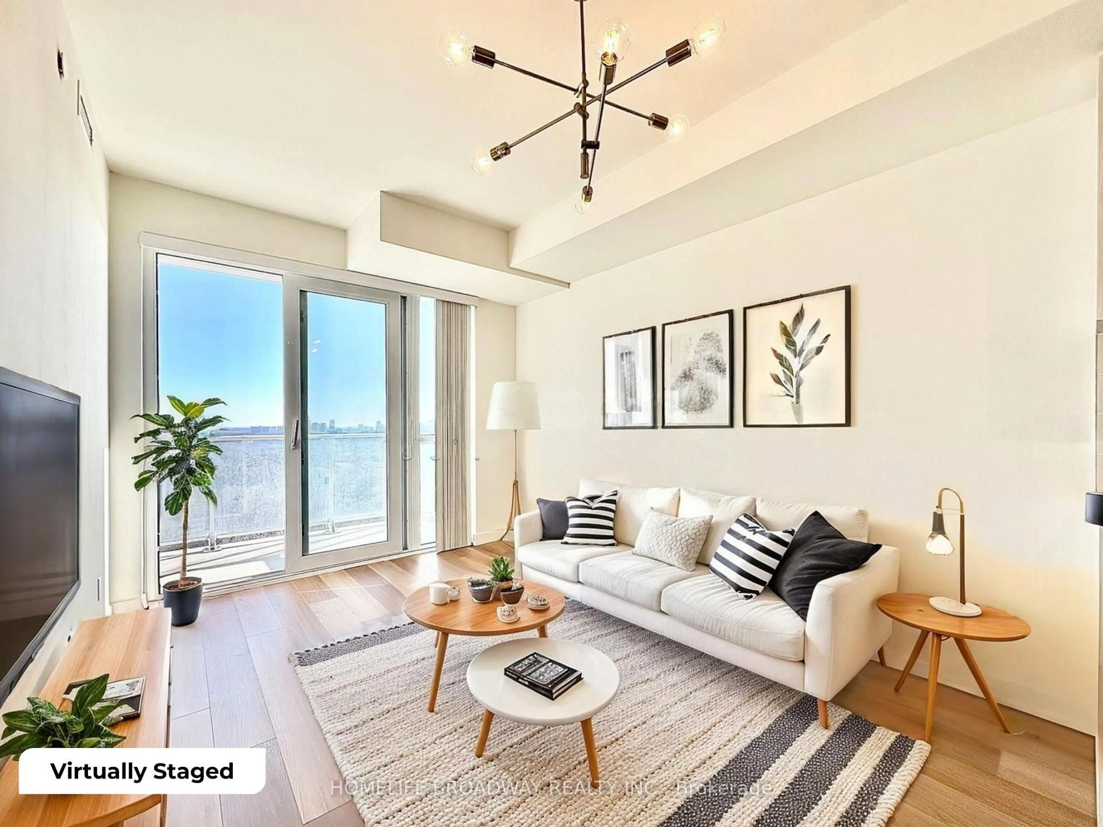 Living room with furniture, unknown for 10 Deerlick Crt #1801, Toronto Ontario M3A 0A7