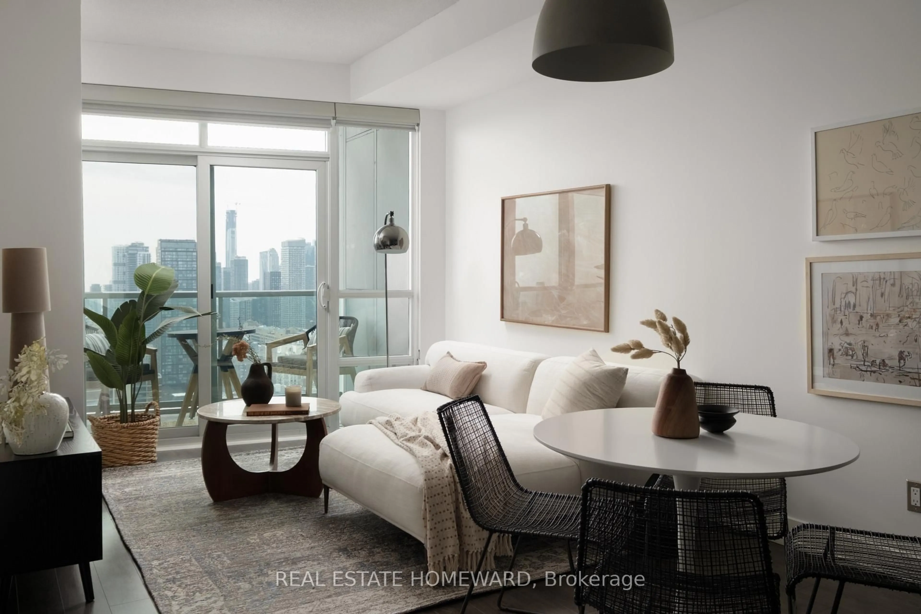 Living room with furniture, unknown for 120 Homewood Ave #3408, Toronto Ontario M4Y 2J3