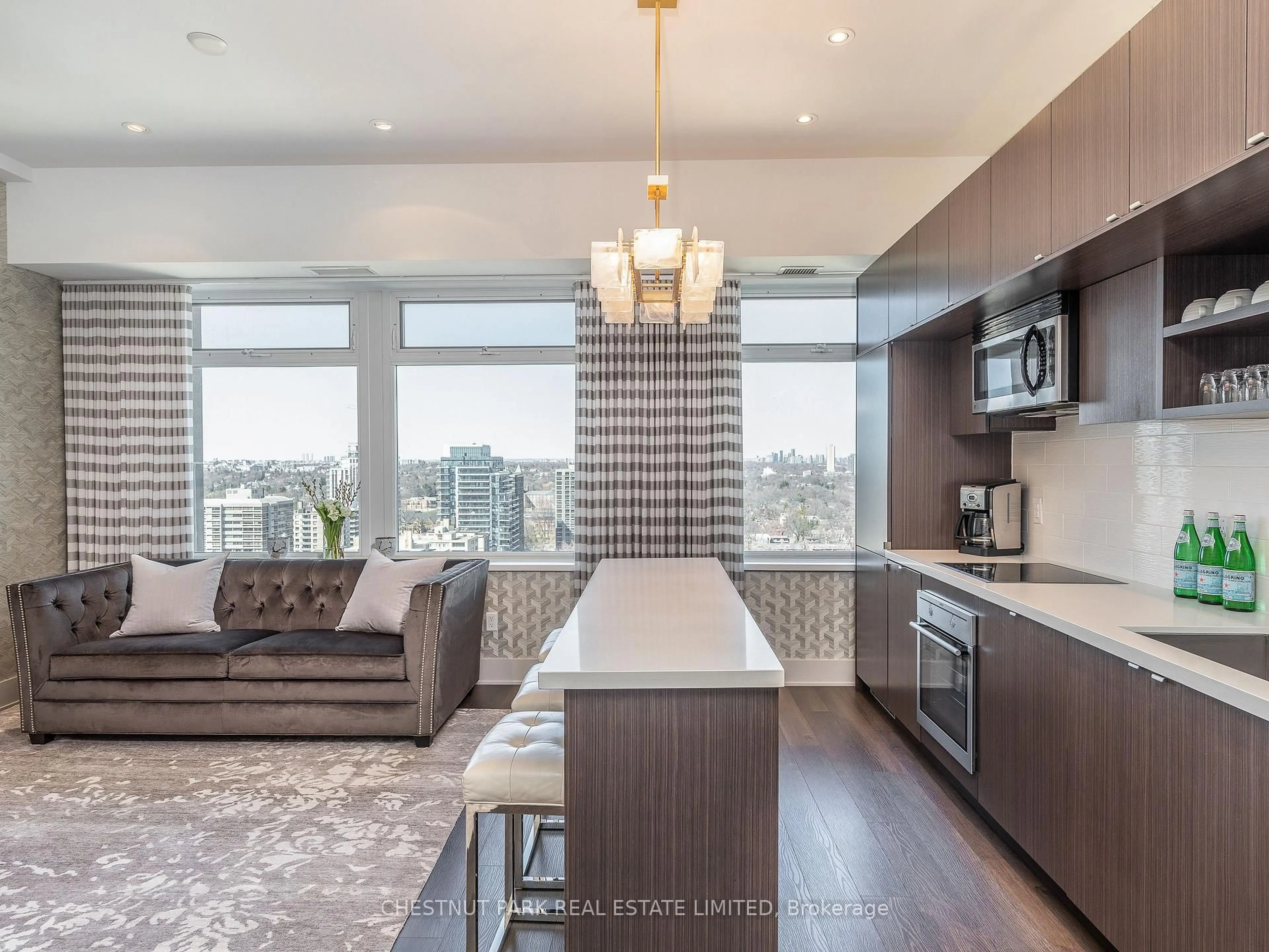 Open concept kitchen, unknown for 111 St Clair Ave #1821, Toronto Ontario M4V 1N5