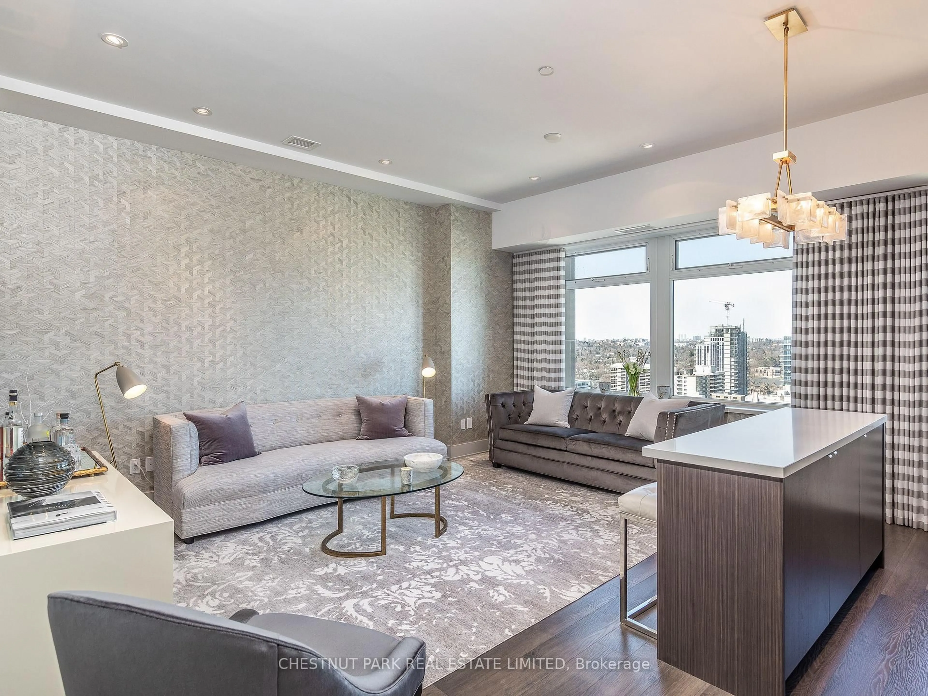 Living room with furniture, unknown for 111 St Clair Ave #1821, Toronto Ontario M4V 1N5