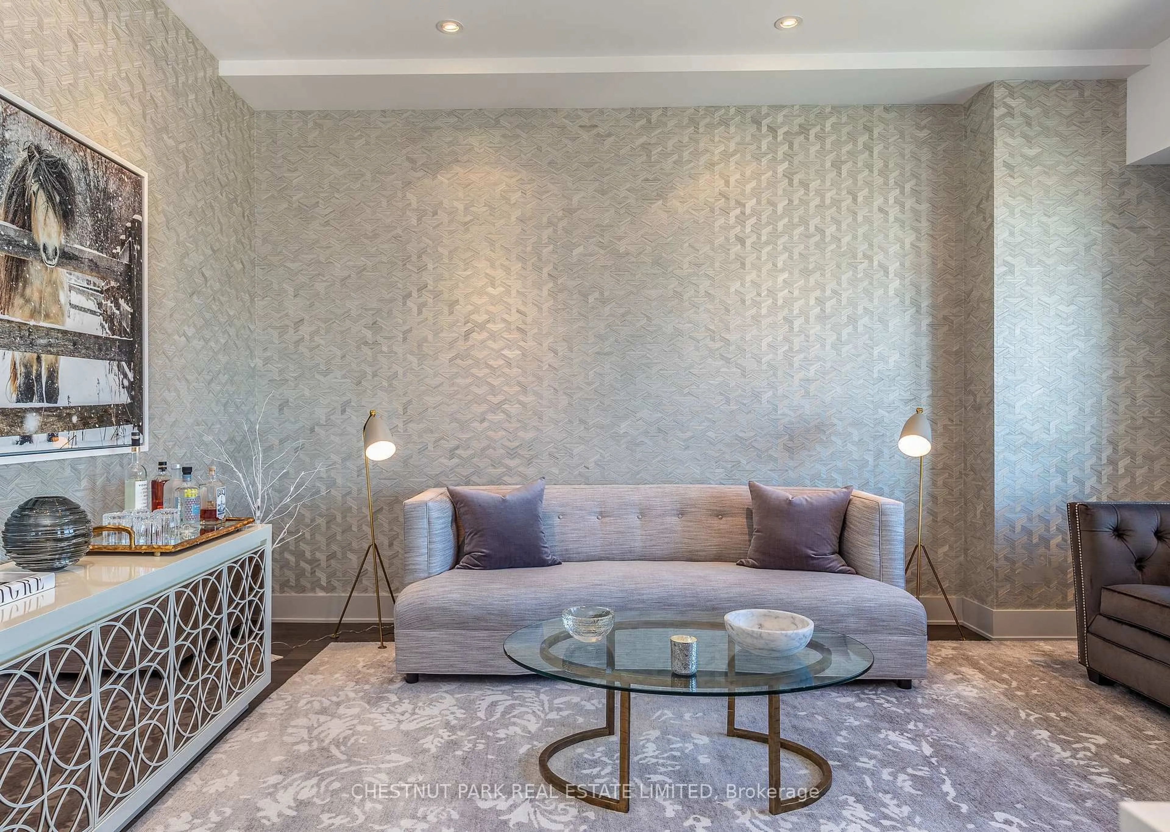 Living room with furniture, unknown for 111 St Clair Ave #1821, Toronto Ontario M4V 1N5