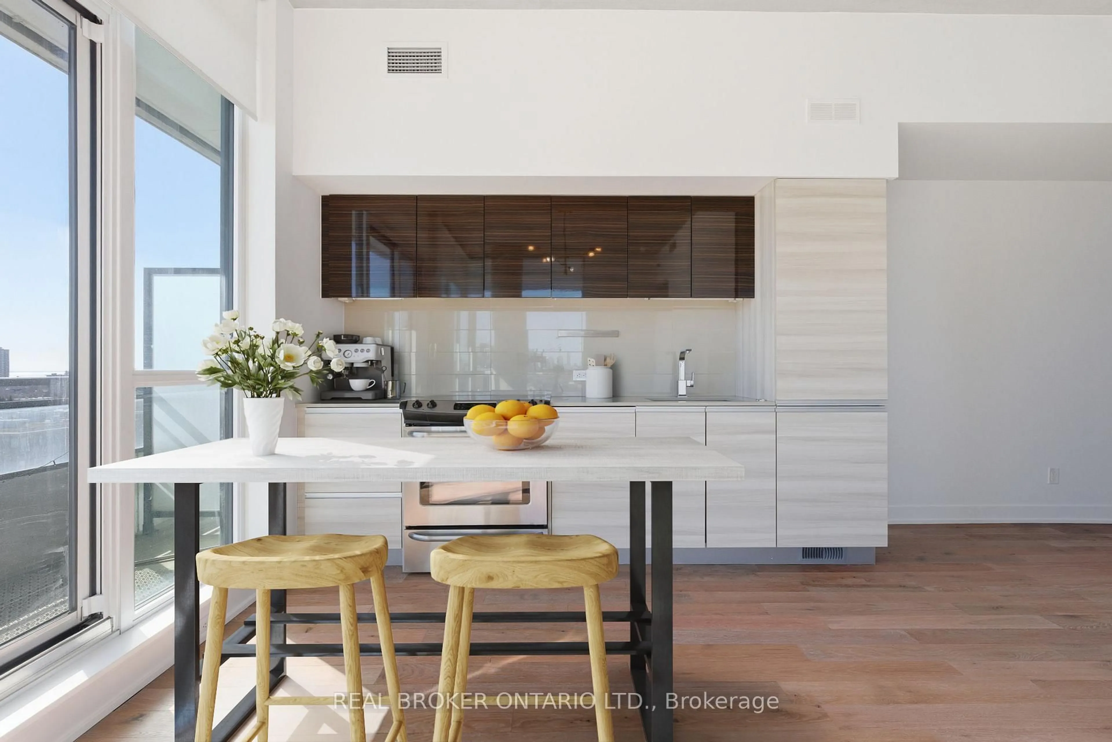 Contemporary kitchen, unknown for 20 Minowan Miikan Lane #1105, Toronto Ontario M6J 0E5