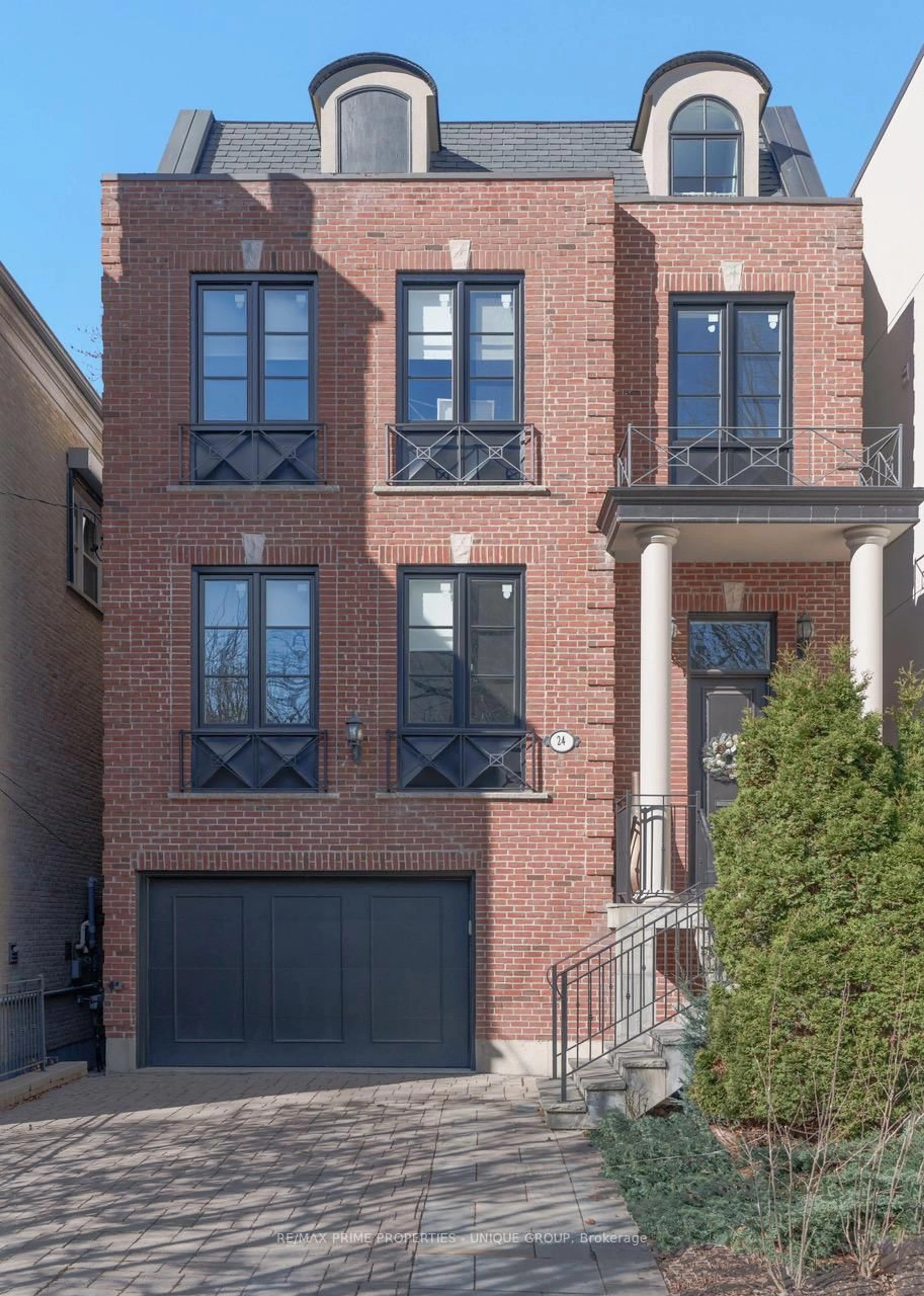 Home with brick exterior material, street for 24 Oriole Rd, Toronto Ontario M4V 2E8