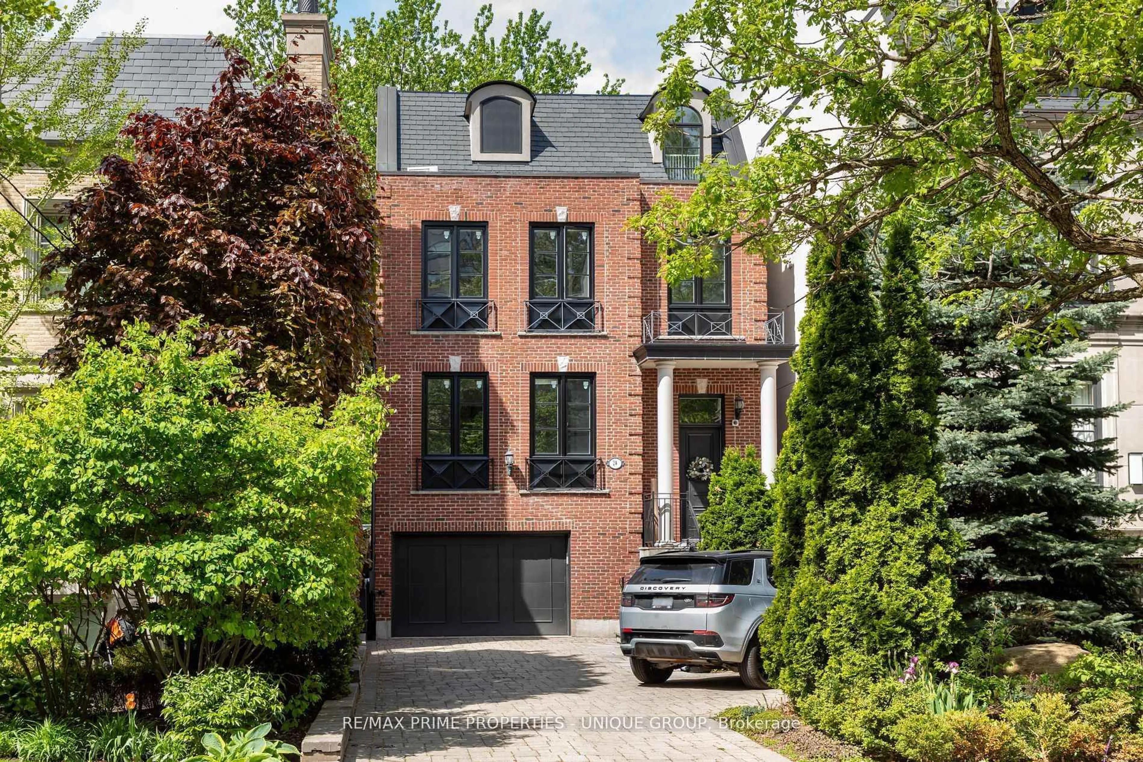 Home with brick exterior material, street for 24 Oriole Rd, Toronto Ontario M4V 2E8