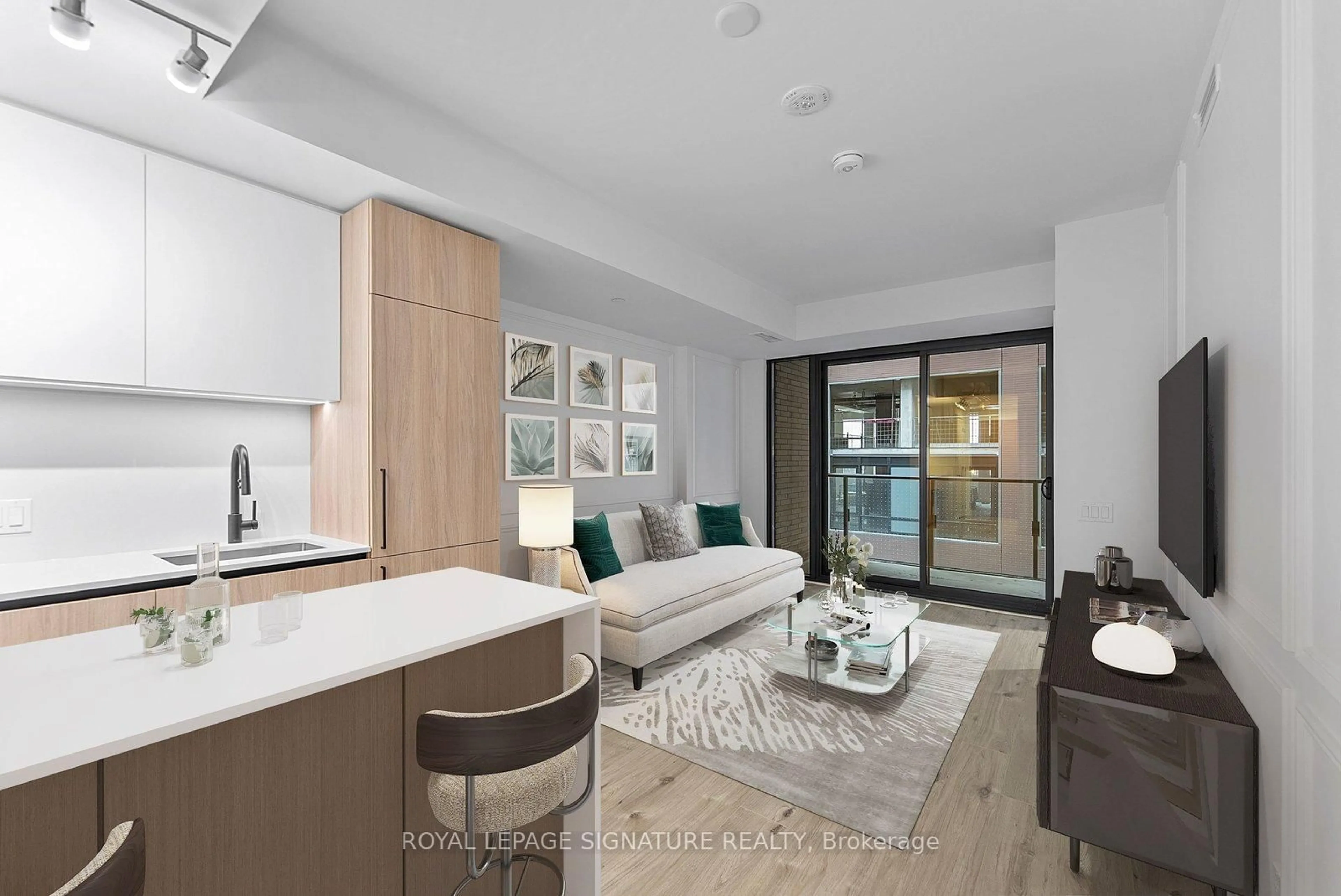 Living room with furniture, unknown for 35 Parliament St #314, Toronto Ontario M5A 0Z5