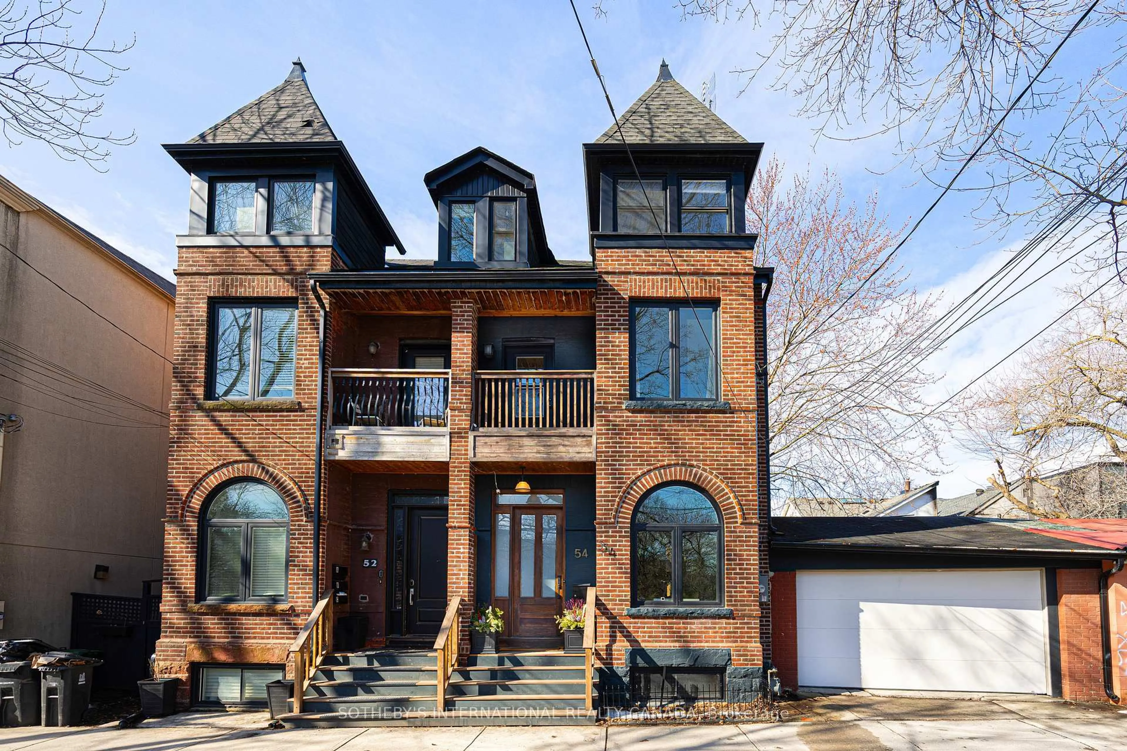 Home with brick exterior material, street for 54 Stanley Terrace Ave, Toronto Ontario M6J 2R4
