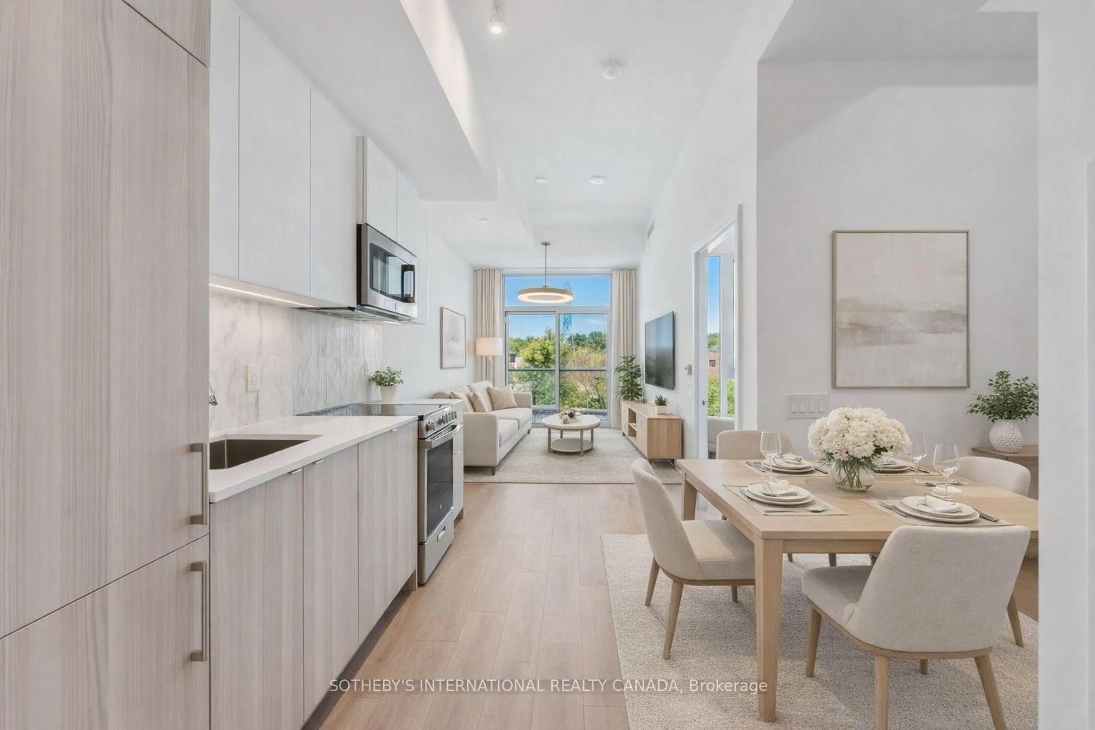 Open concept kitchen, unknown for 500 Dupont St #310, Toronto Ontario M6G 1Y7