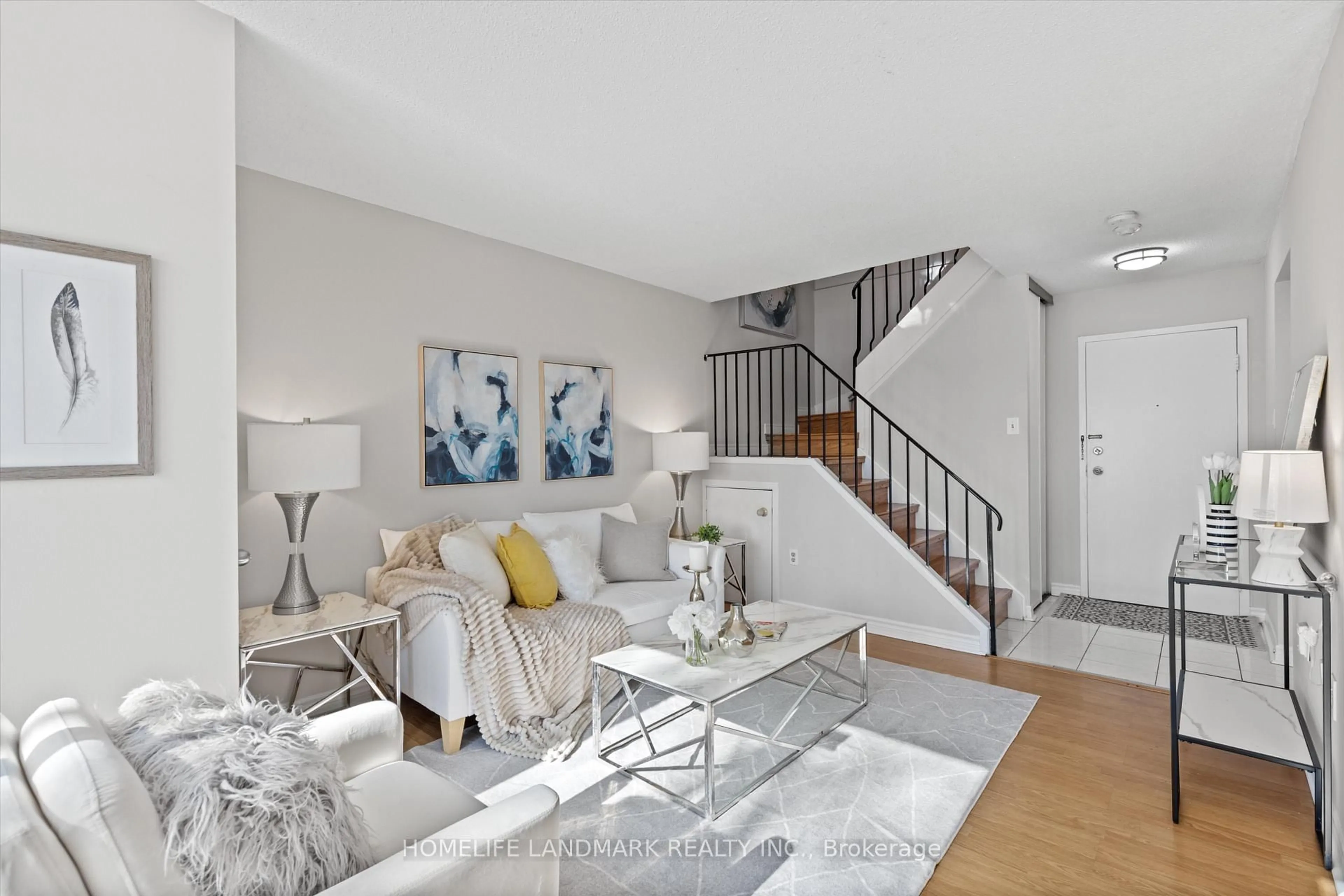 Living room with furniture, unknown for 165 Cherokee Blvd #290, Toronto Ontario M2J 4T7