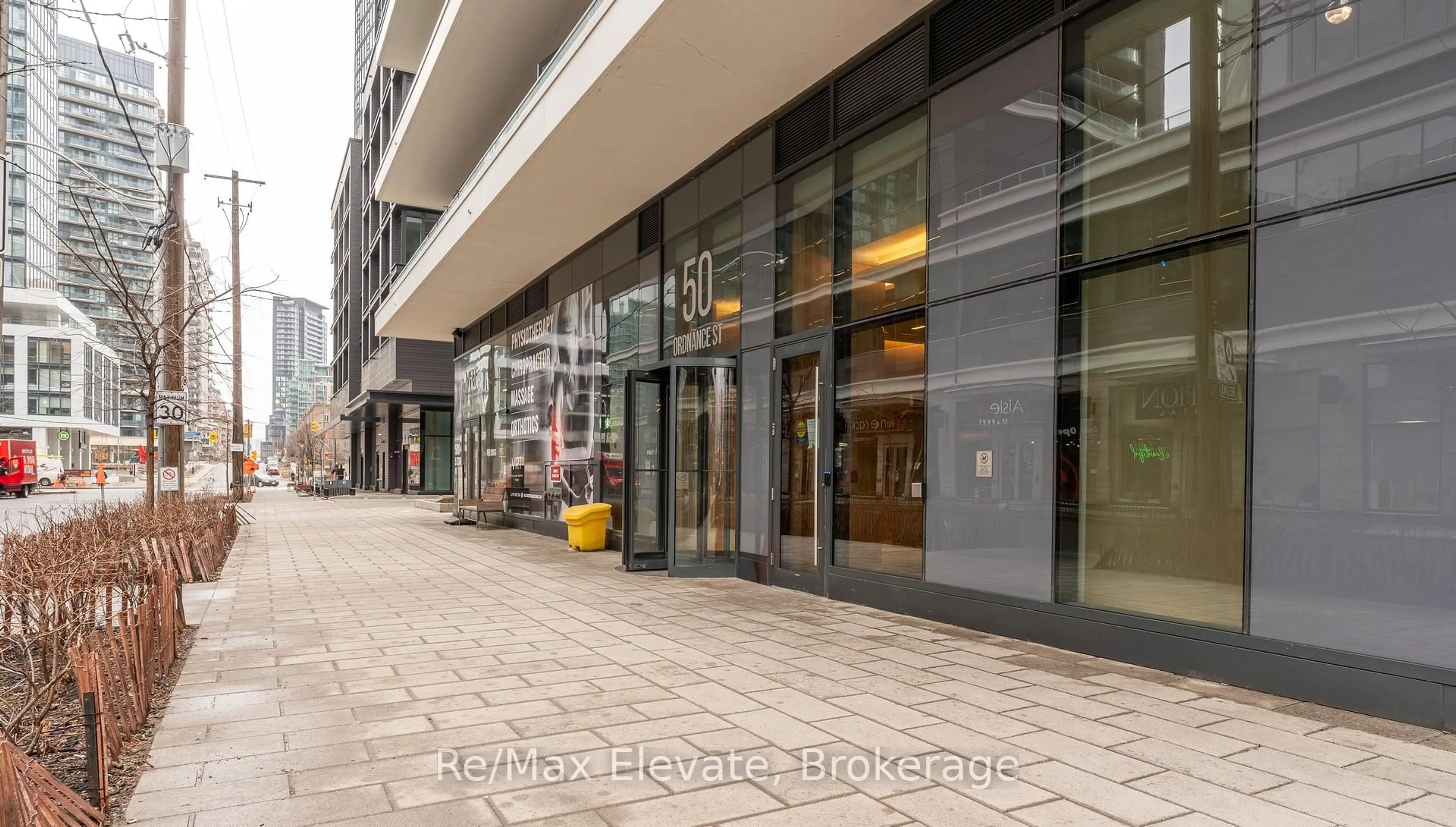 Indoor foyer for 50 Ordnance St #3107, Toronto Ontario M6K 0C9