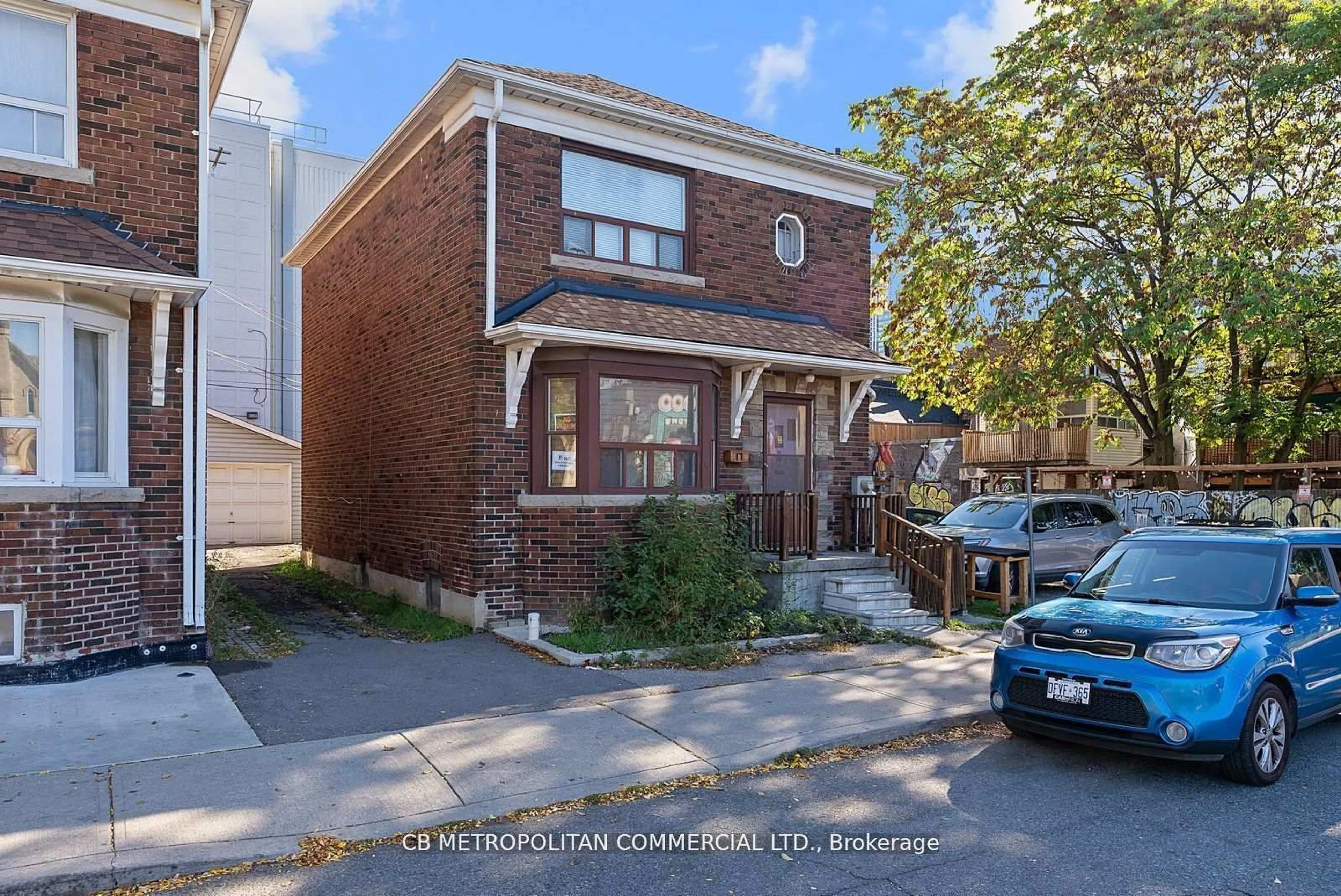 Home with brick exterior material, street for 17 Augusta Ave, Toronto Ontario M5T 2K7