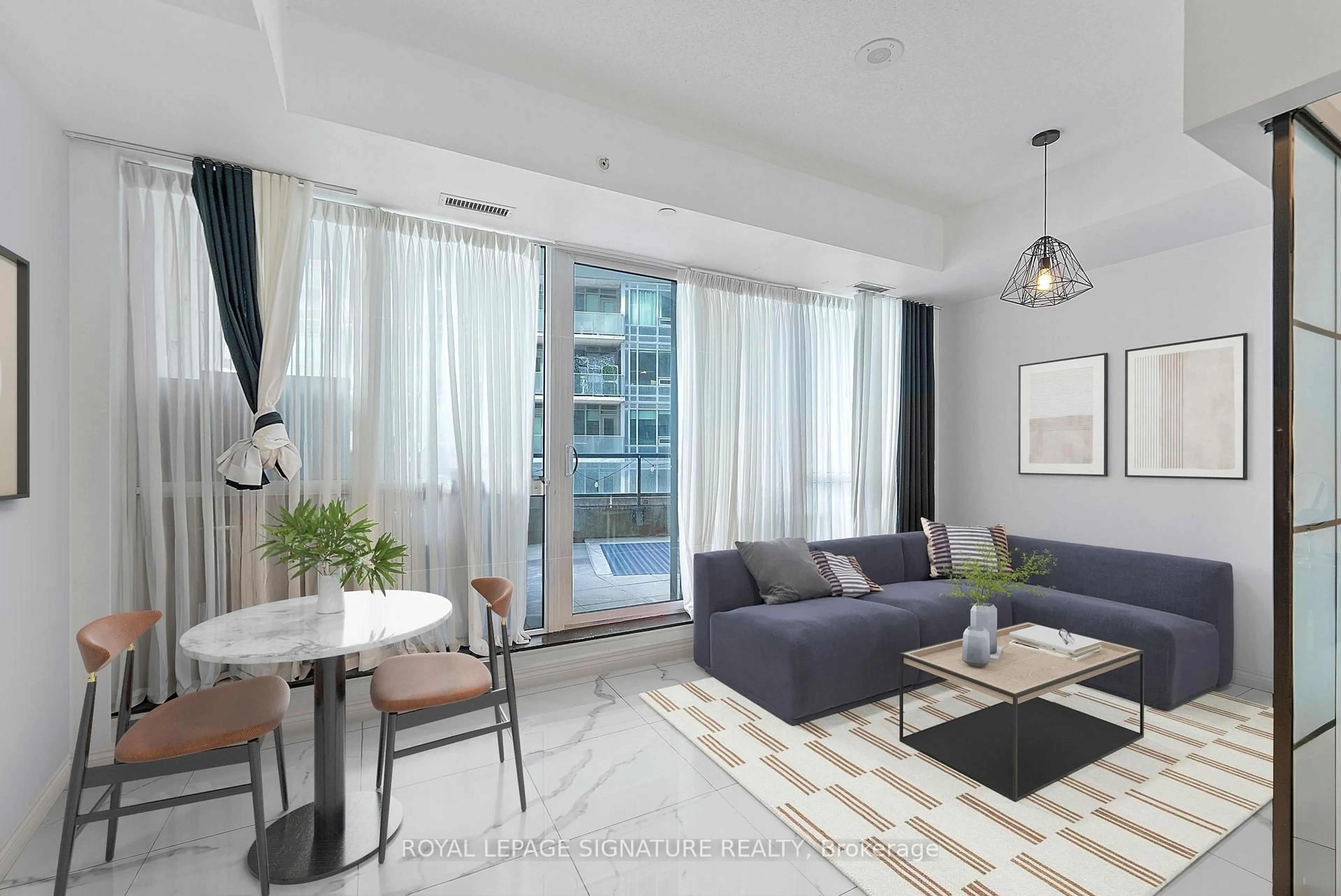 Living room with furniture, unknown for 51 East Liberty St #517, Toronto Ontario M6K 3P8