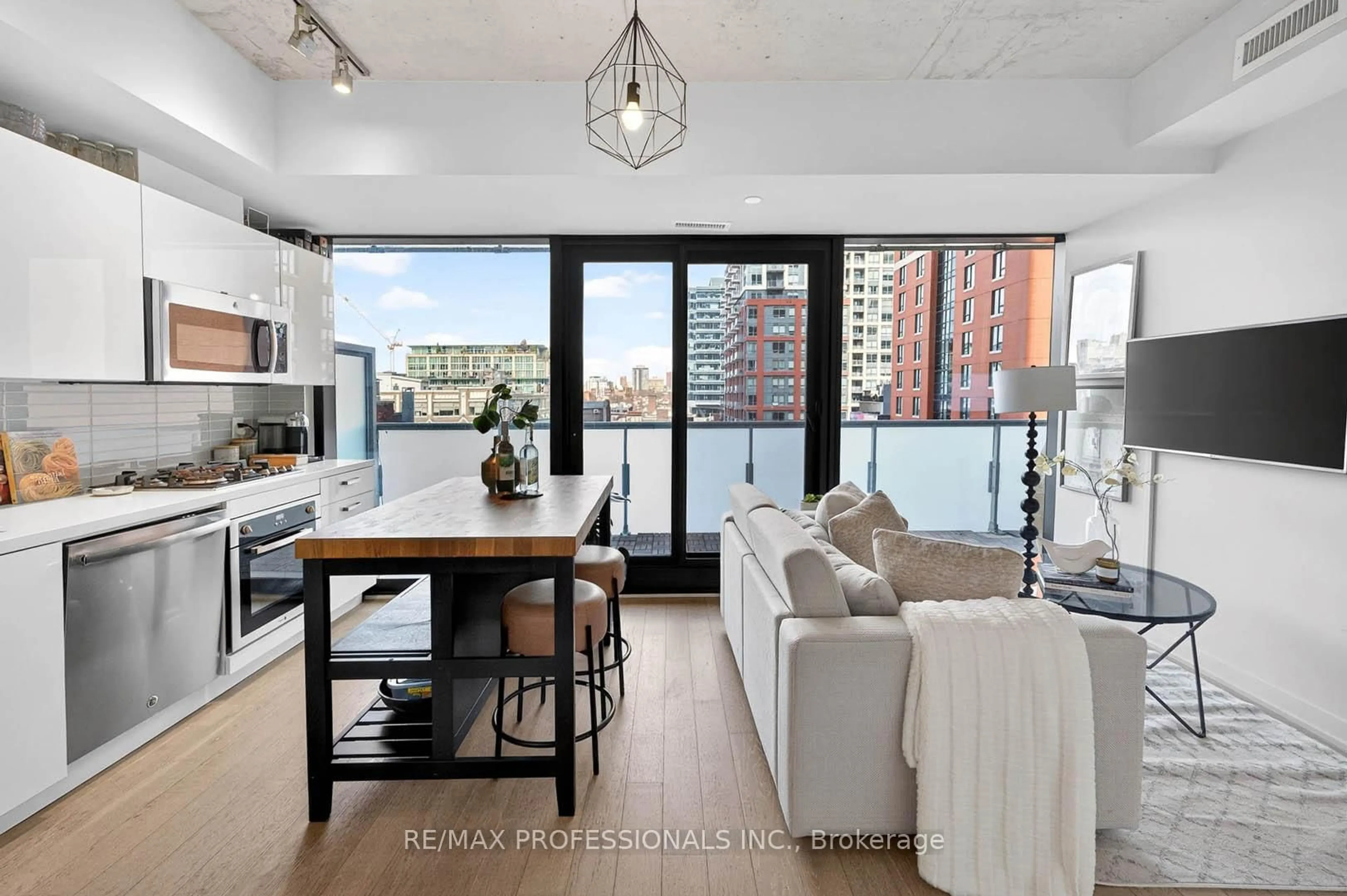 Open concept kitchen, unknown for 11 Charlotte St #805, Toronto Ontario M5V 2H5