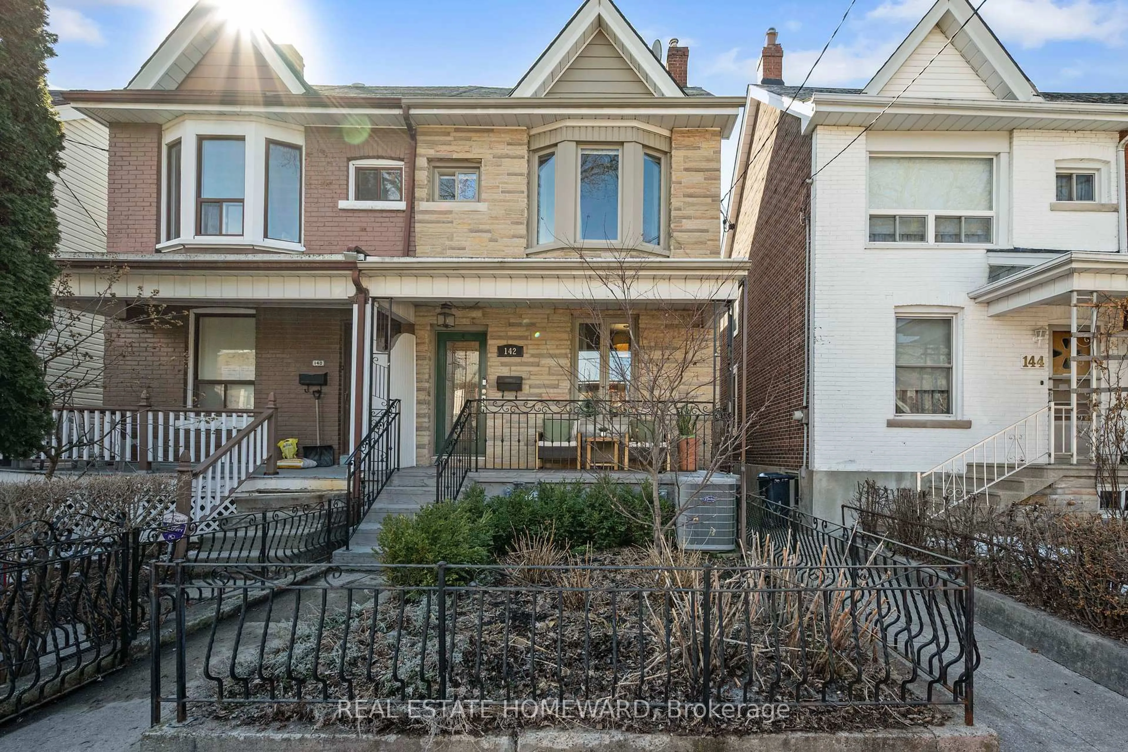 Home with brick exterior material, street for 142 Bellwoods Ave, Toronto Ontario M6J 2P4