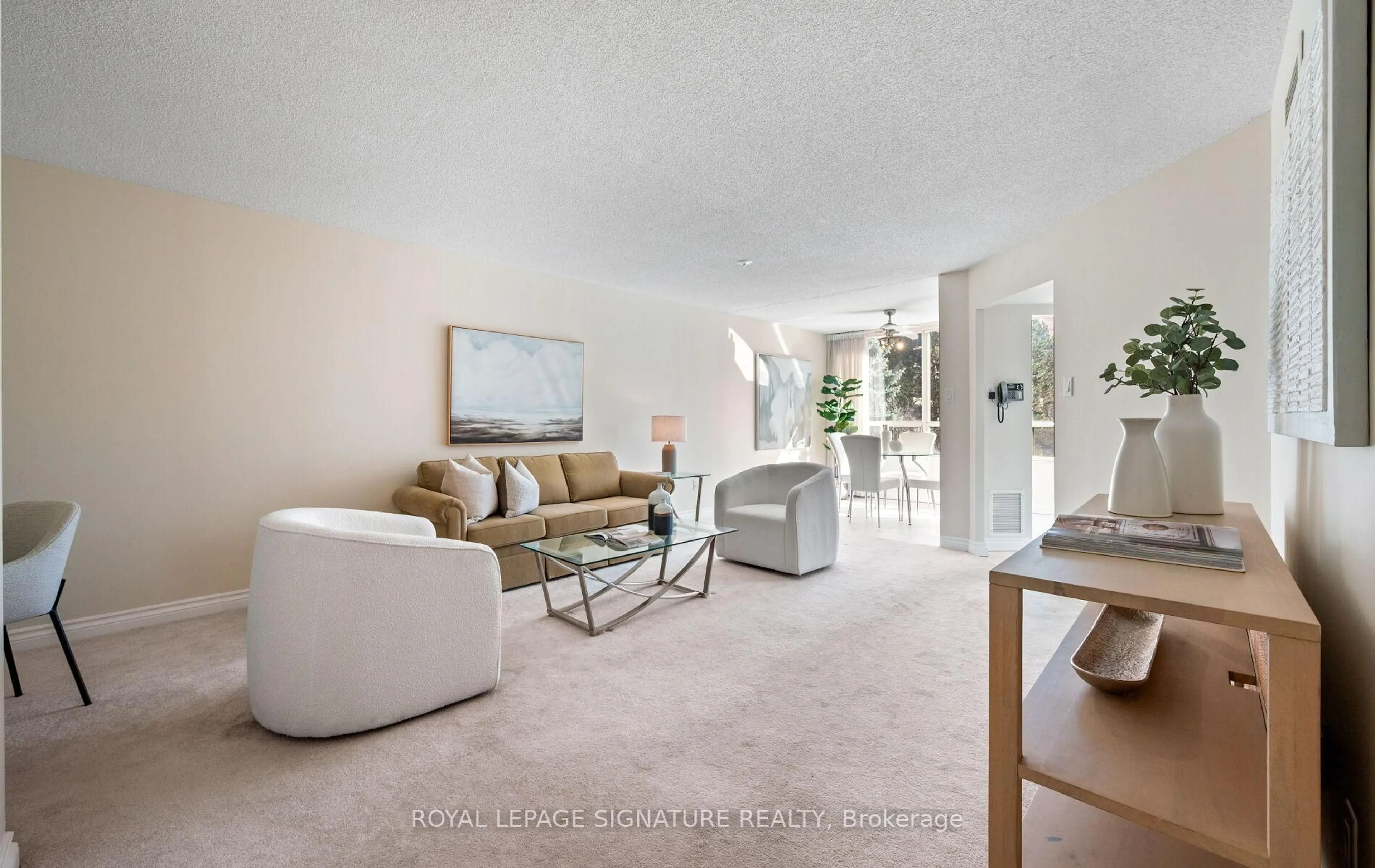 Living room with furniture, unknown for 1210 Don Mills Rd #324, Toronto Ontario M3B 3N9