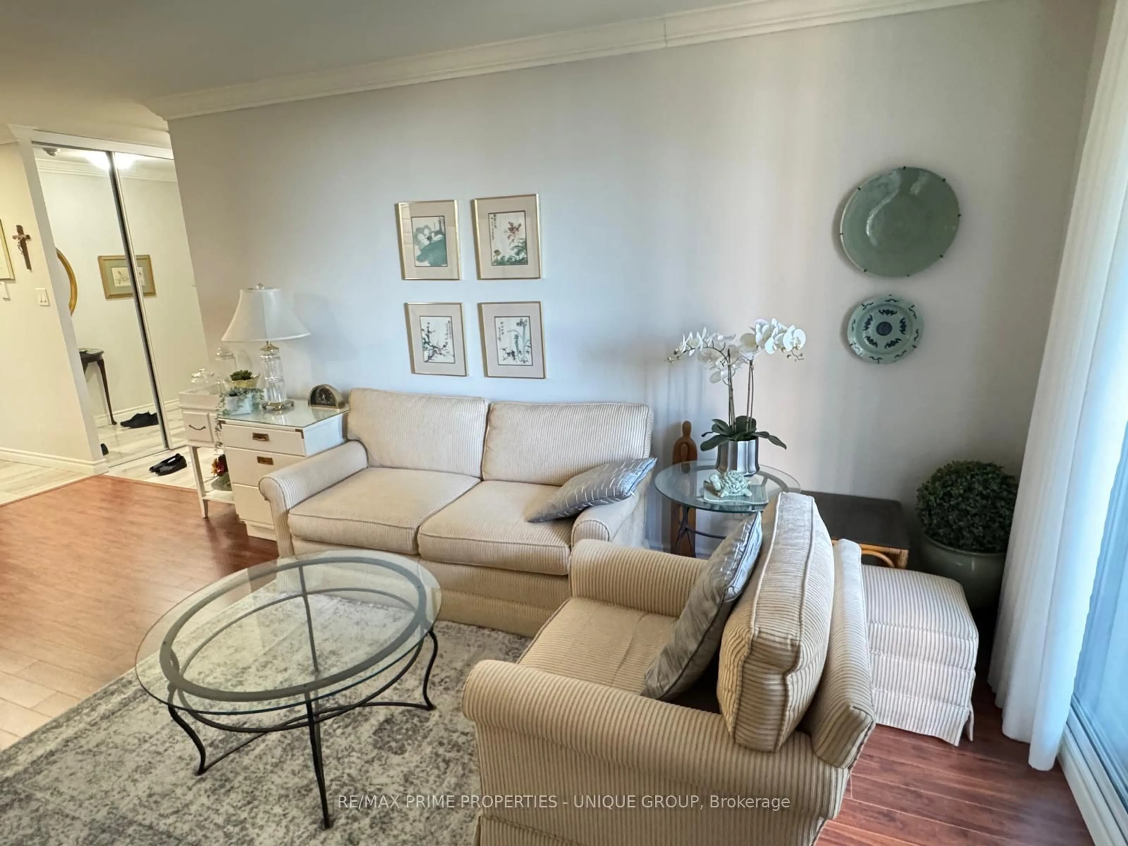 Living room with furniture, unknown for 256 Doris Ave ##1711, Toronto Ontario M2N 6X8