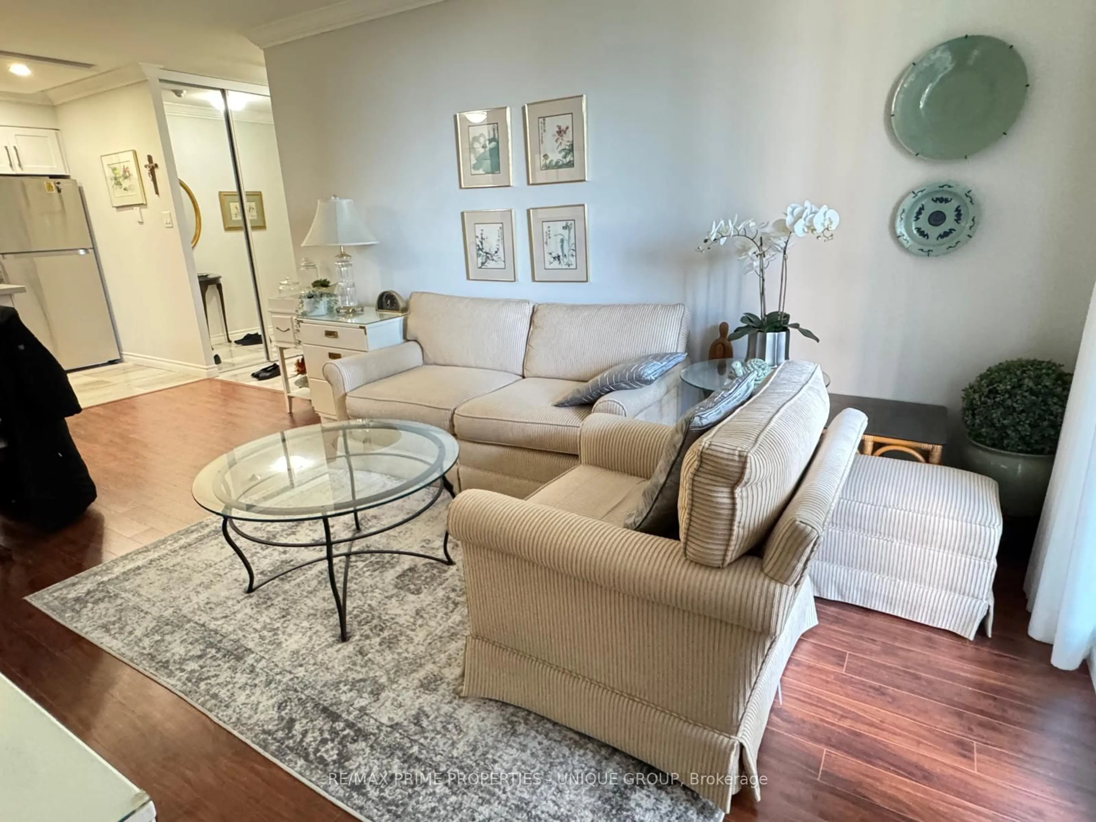 Living room with furniture, unknown for 256 Doris Ave ##1711, Toronto Ontario M2N 6X8