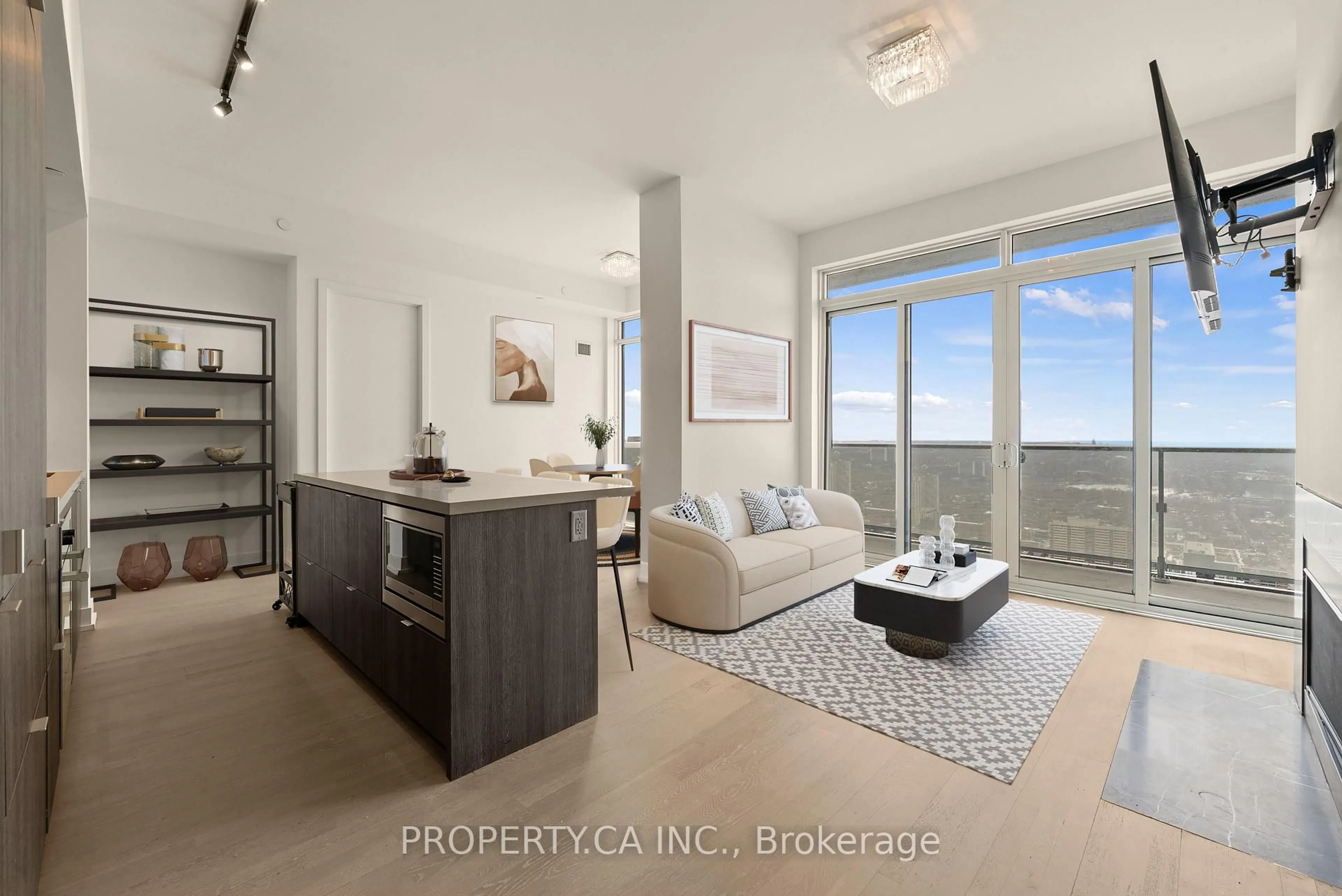 Living room with furniture, unknown for 7 Grenville St #6108, Toronto Ontario M4Y 0E9