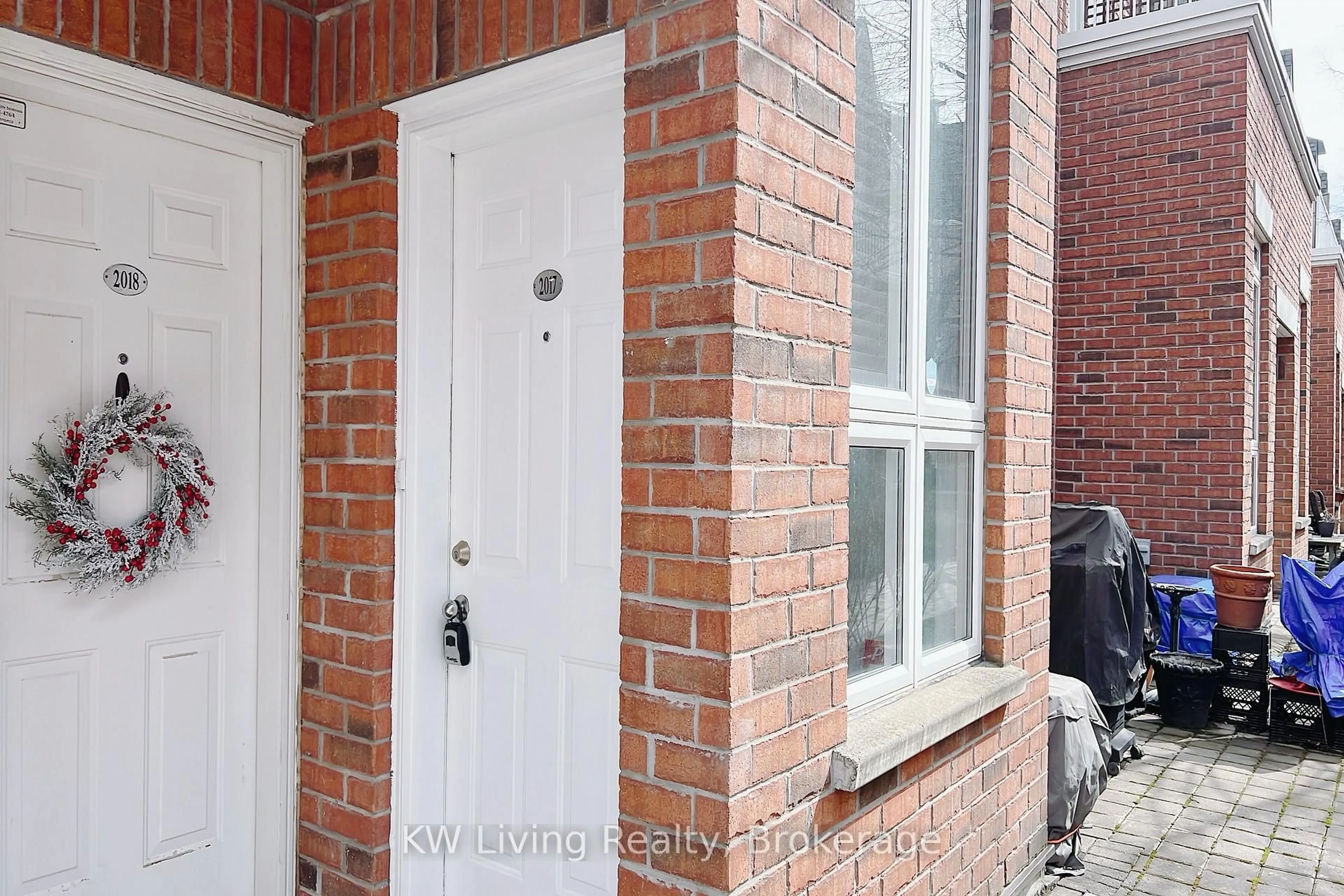 Home with brick exterior material, street for 12 Sudbury St #2017, Toronto Ontario M6J 3W7
