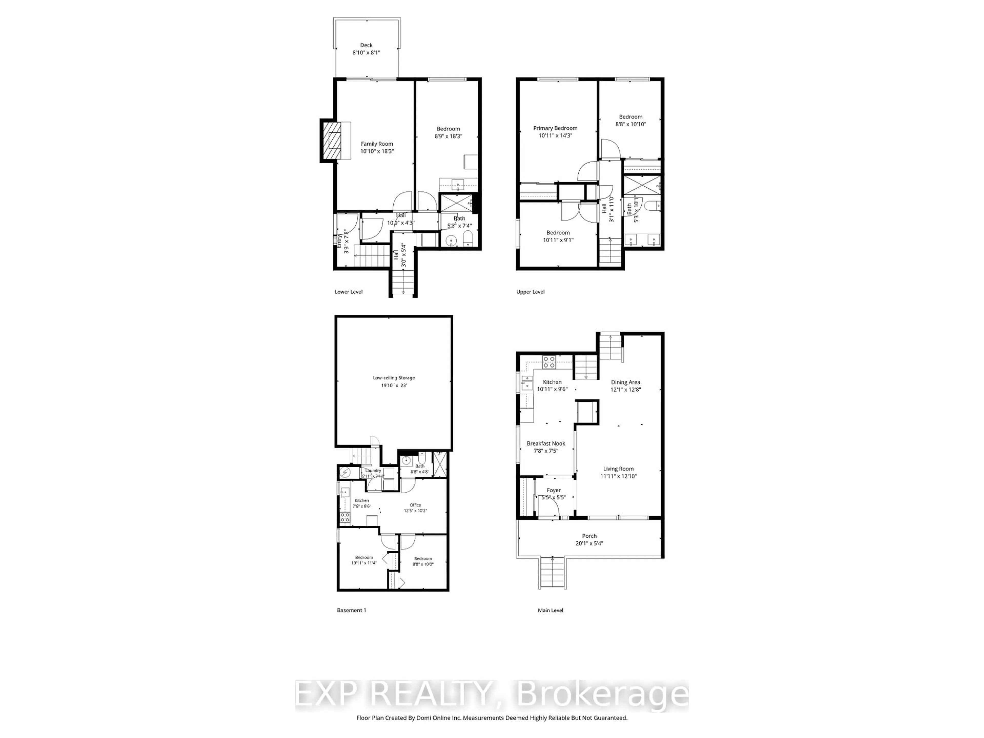 Floor plan for 141 Angus Dr, Toronto Ontario M2J 2W9