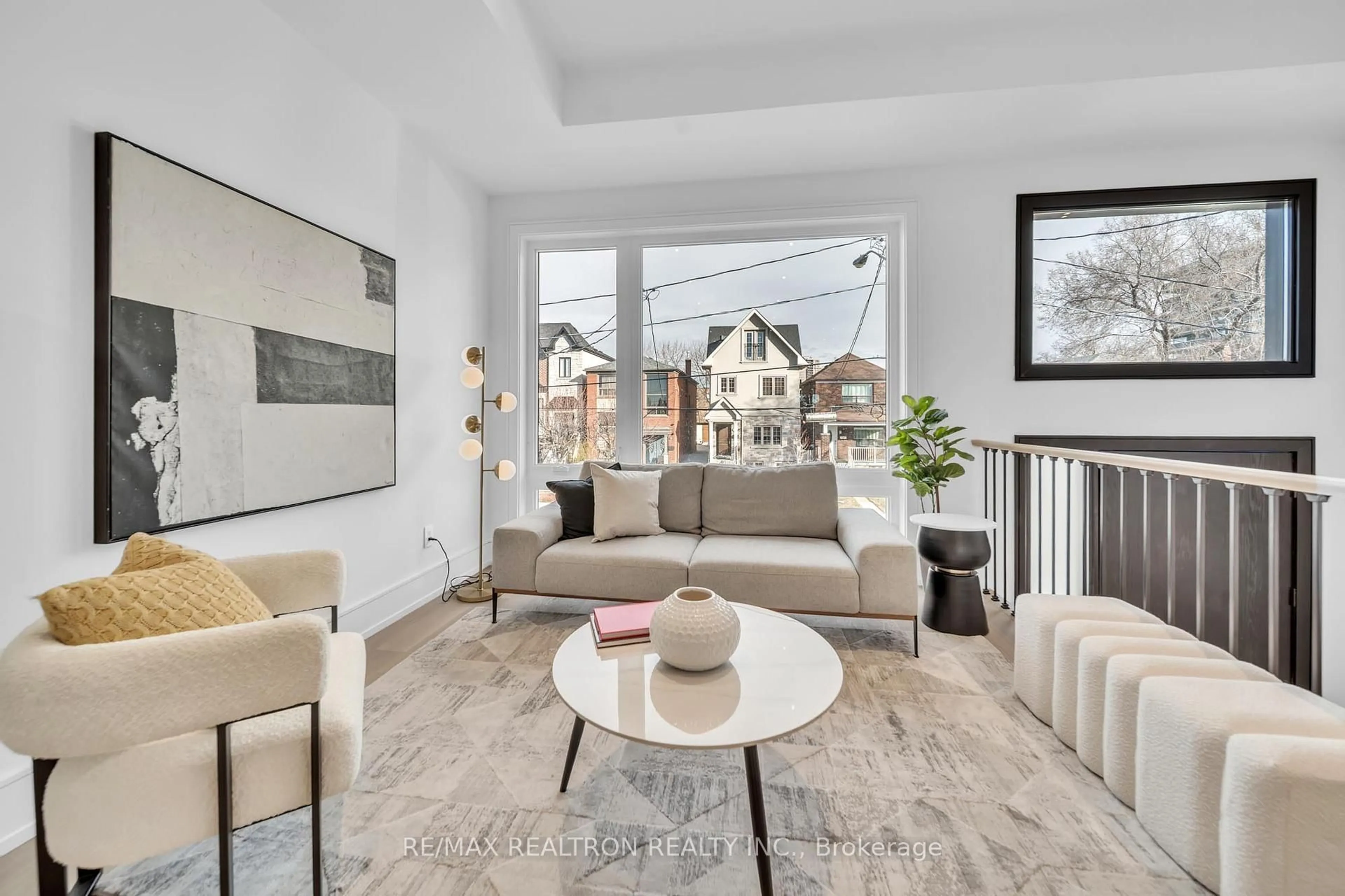 Living room with furniture, unknown for 17 Lanark Ave, Toronto Ontario M6C 2B2