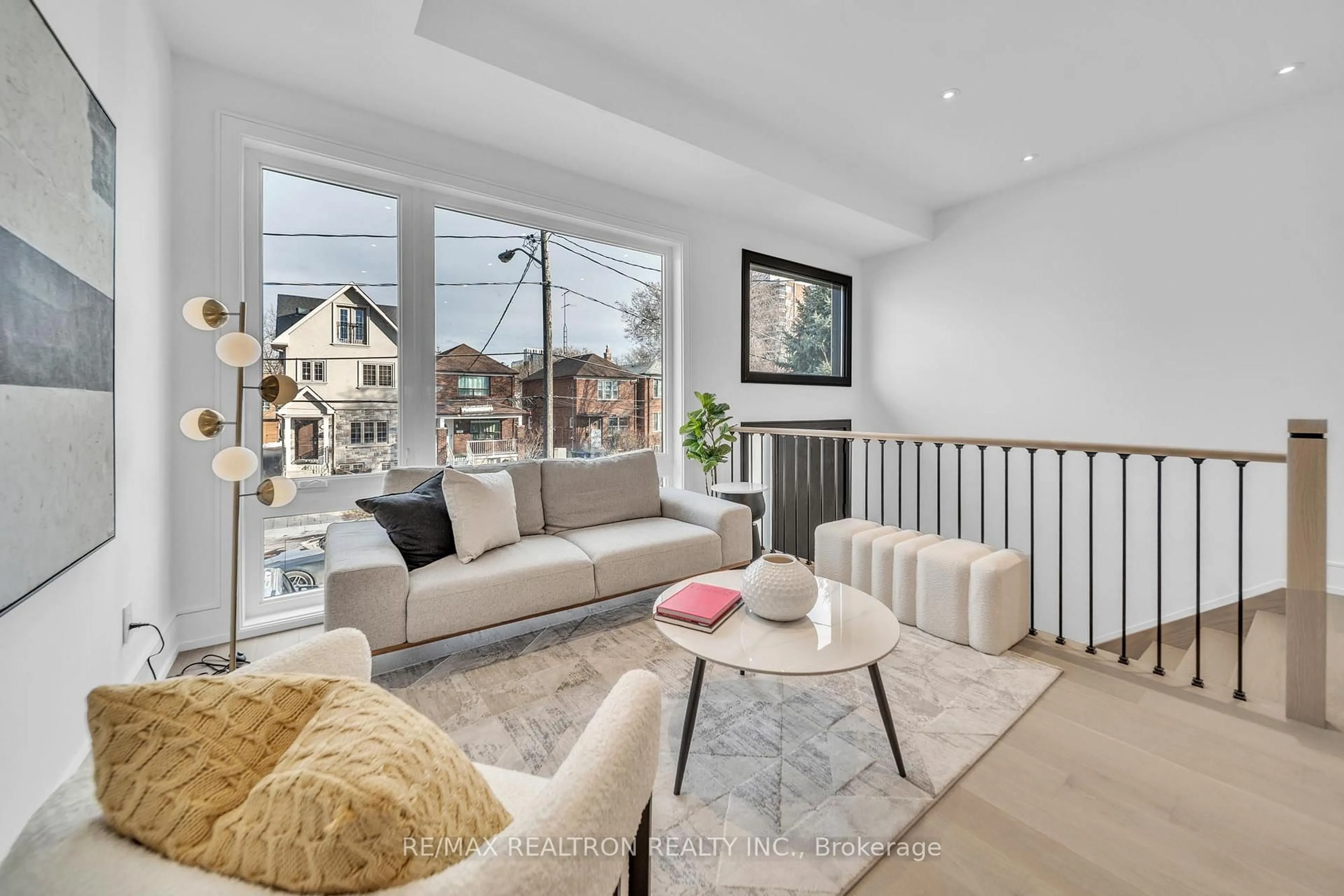 Living room with furniture, unknown for 17 Lanark Ave, Toronto Ontario M6C 2B2