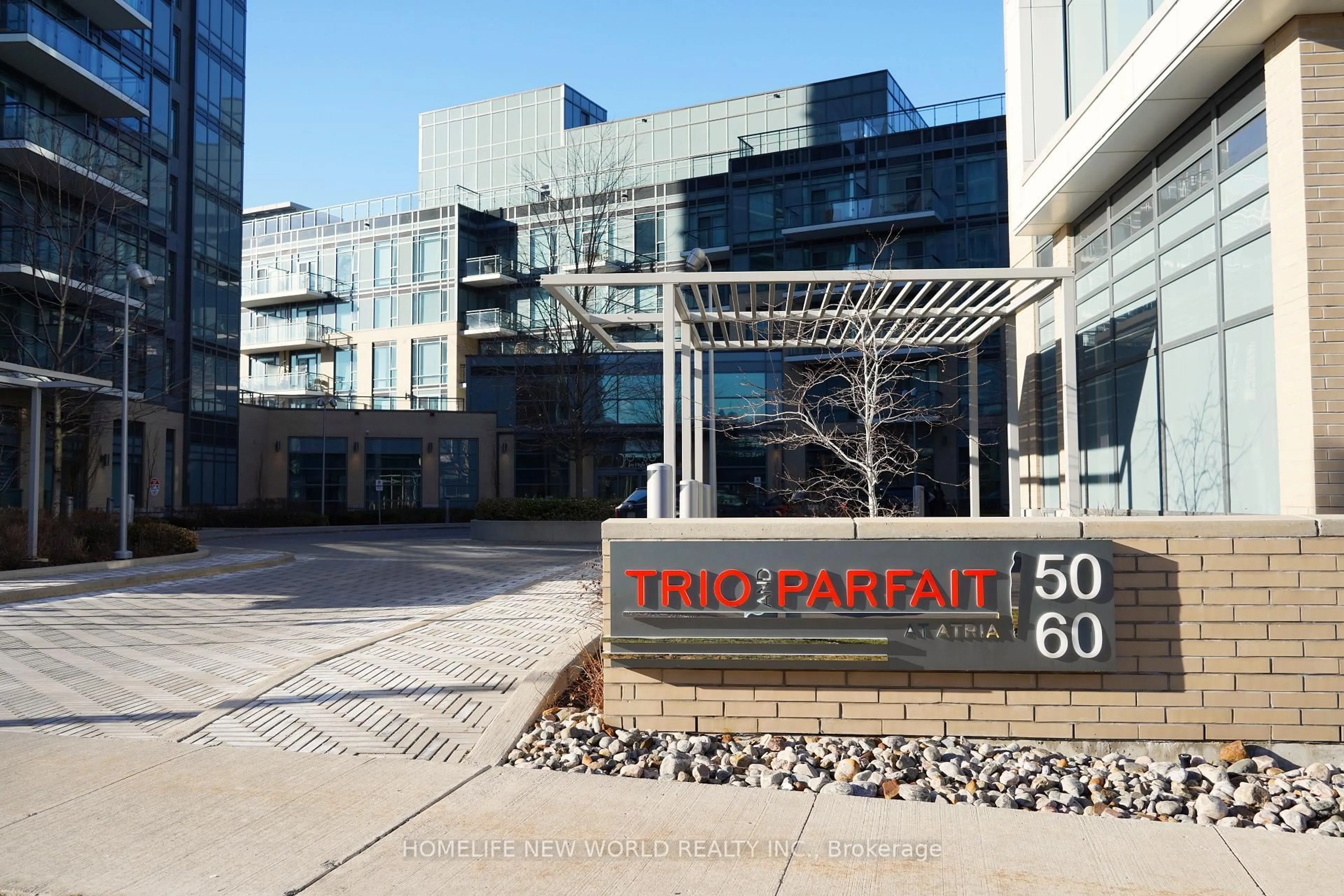 Patio, building for 50 Ann O'reilly Rd #1306, Toronto Ontario M2J 0C9