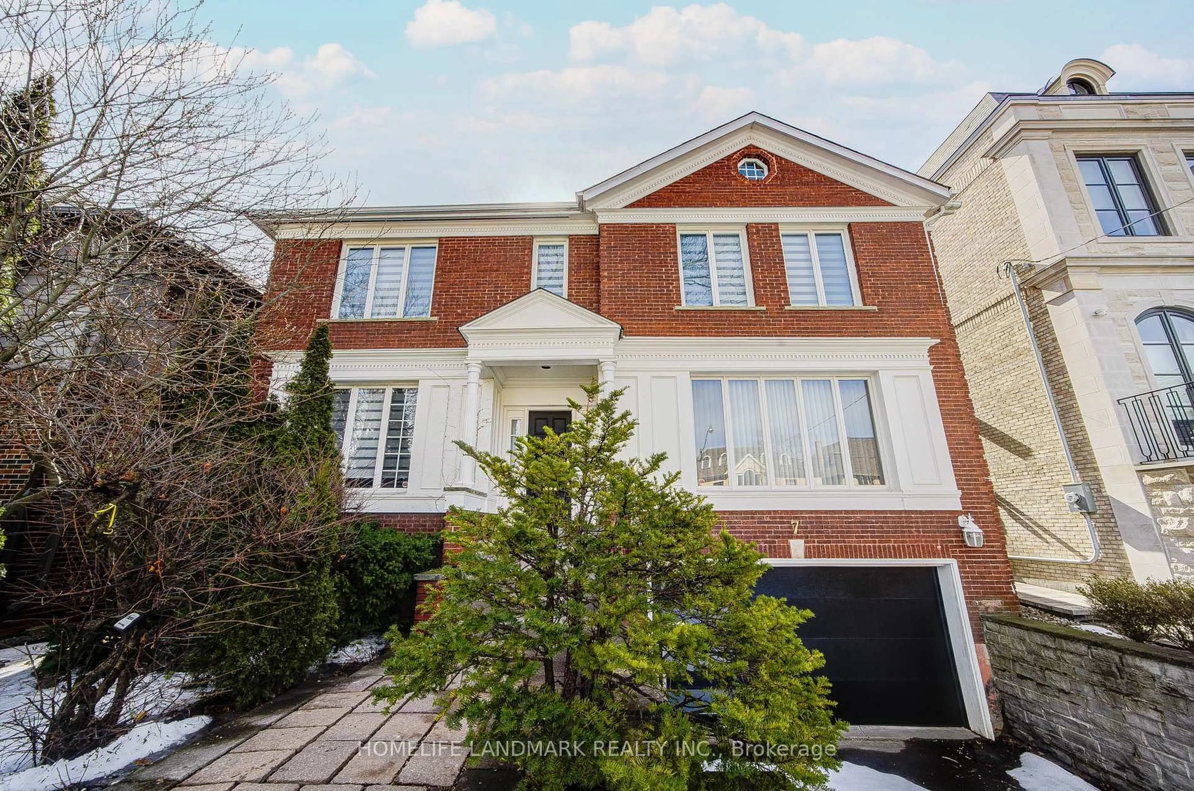 Home with brick exterior material, street for 7 Killarney Rd, Toronto Ontario M5P 1L7