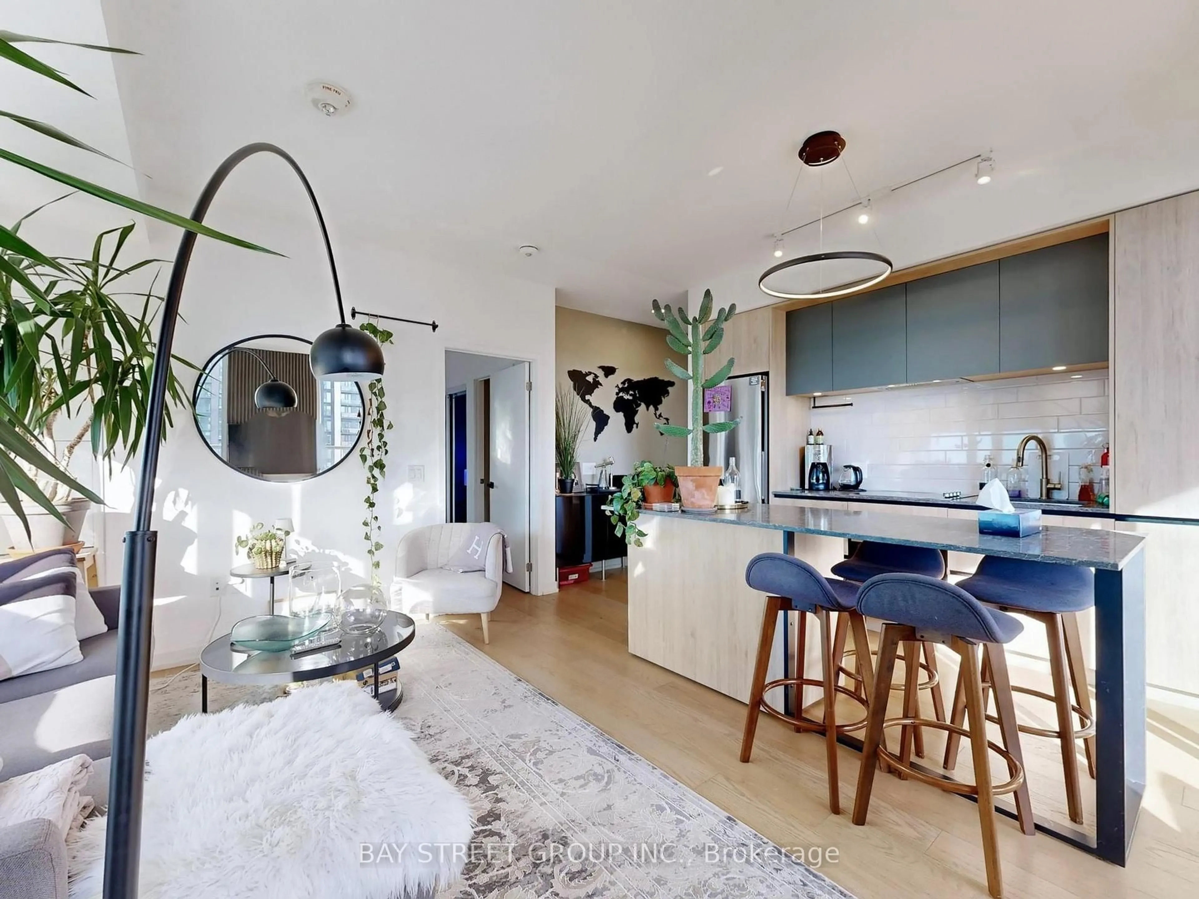 Open concept kitchen, unknown for 225 Sumach St #2403, Toronto Ontario M5A 0P8