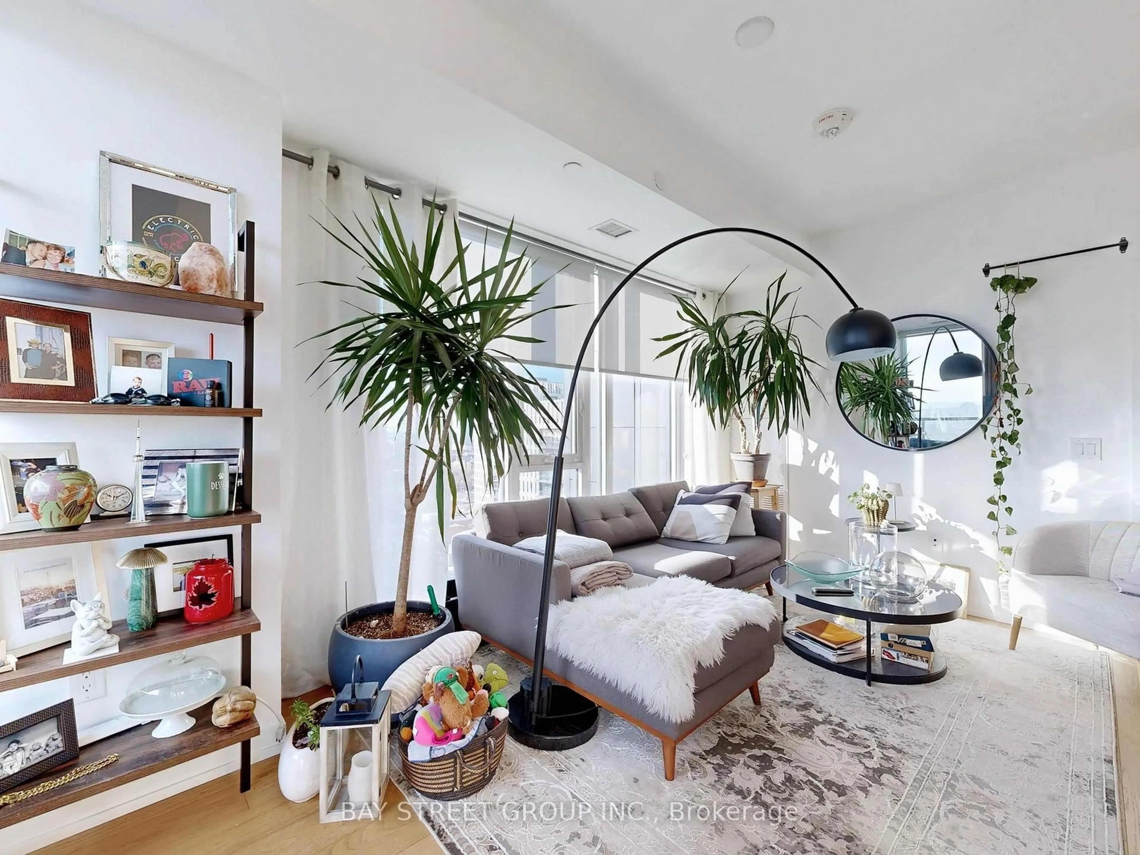 Living room with furniture, unknown for 225 Sumach St #2403, Toronto Ontario M5A 0P8