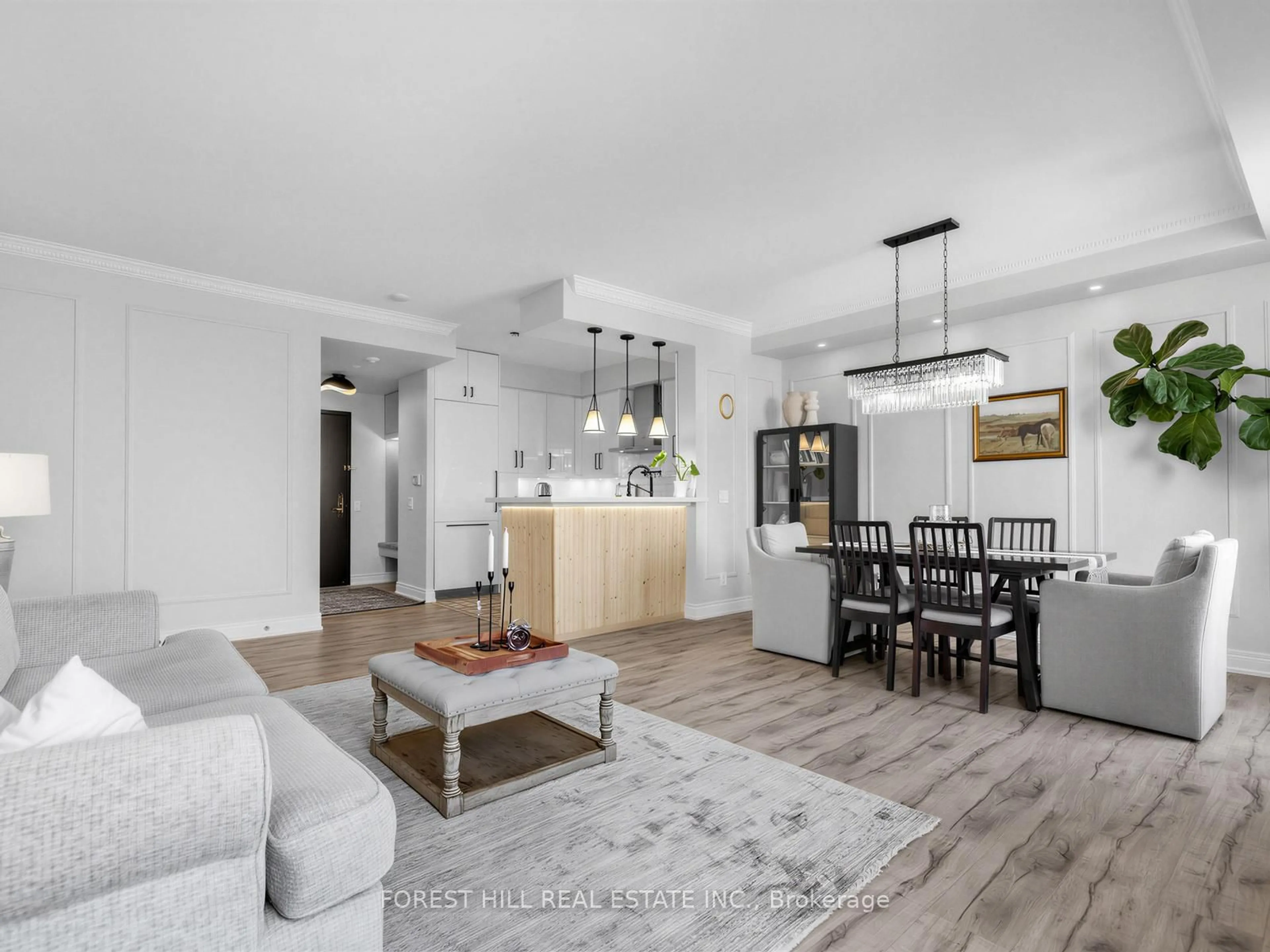 Open concept kitchen, unknown for 1 Clairtrell Rd #1001, Toronto Ontario M2N 7H6