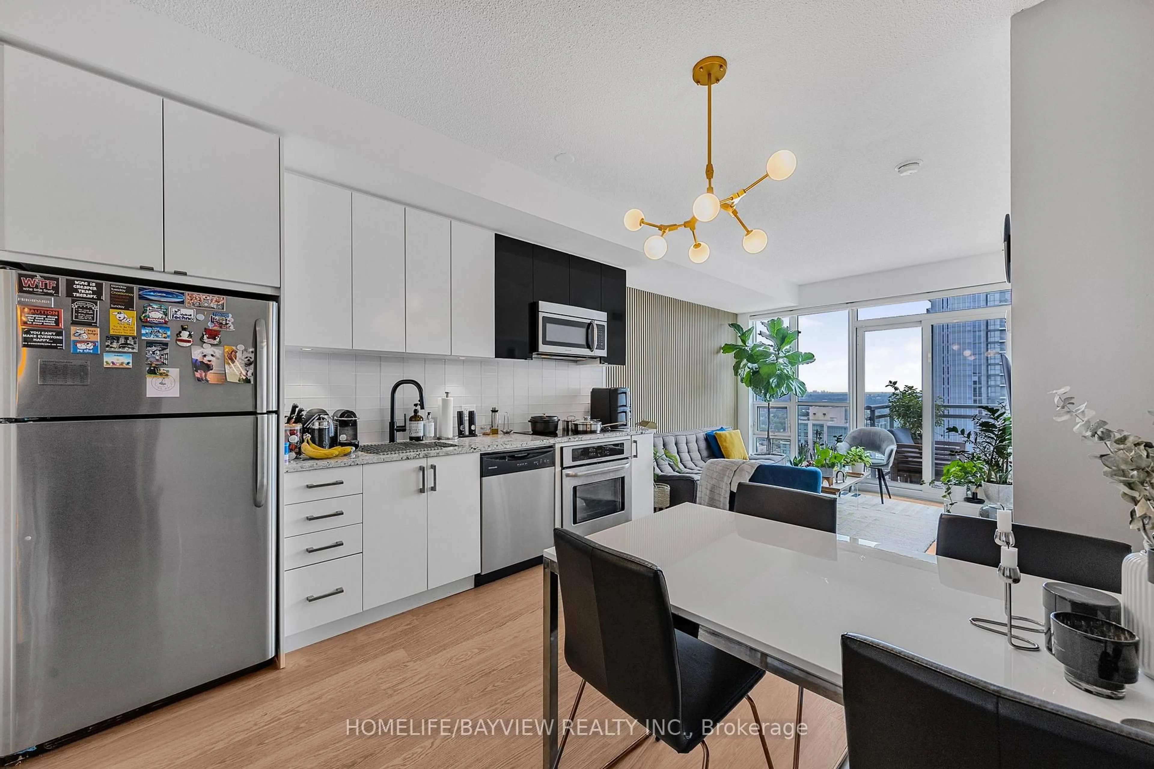 Open concept kitchen, unknown for 98 Lillian St #2316, Toronto Ontario M4S 0A5