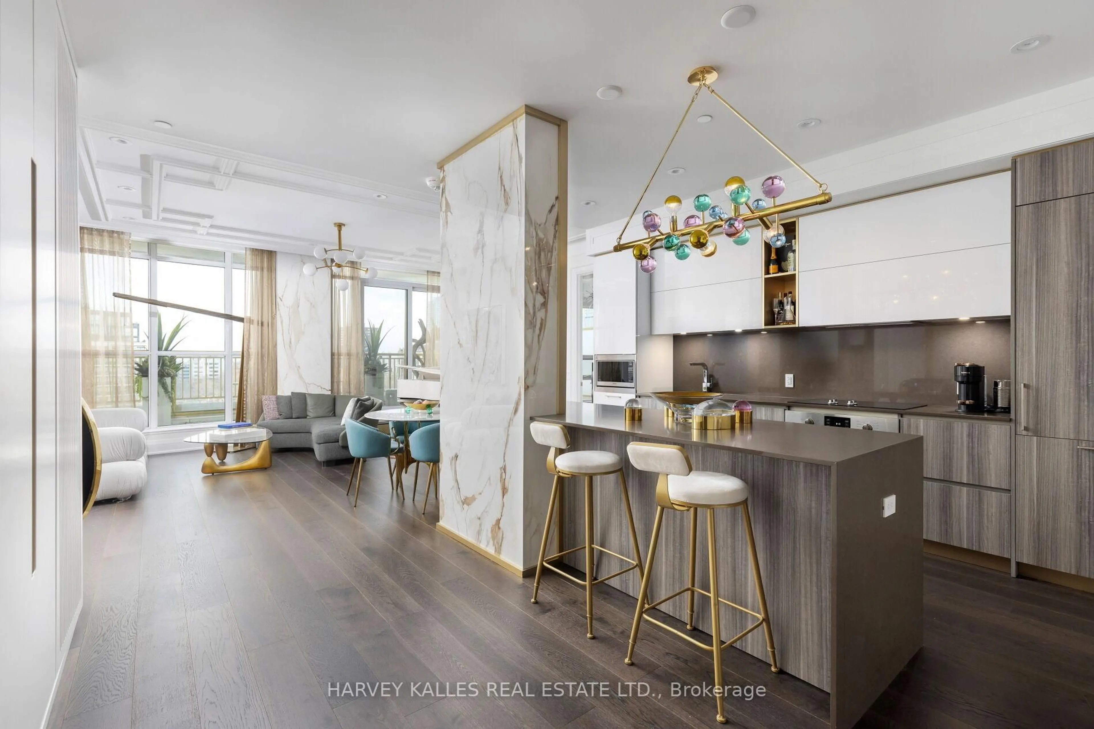 Open concept kitchen, unknown for 151 Avenue Rd #805, Toronto Ontario M5R 2H7